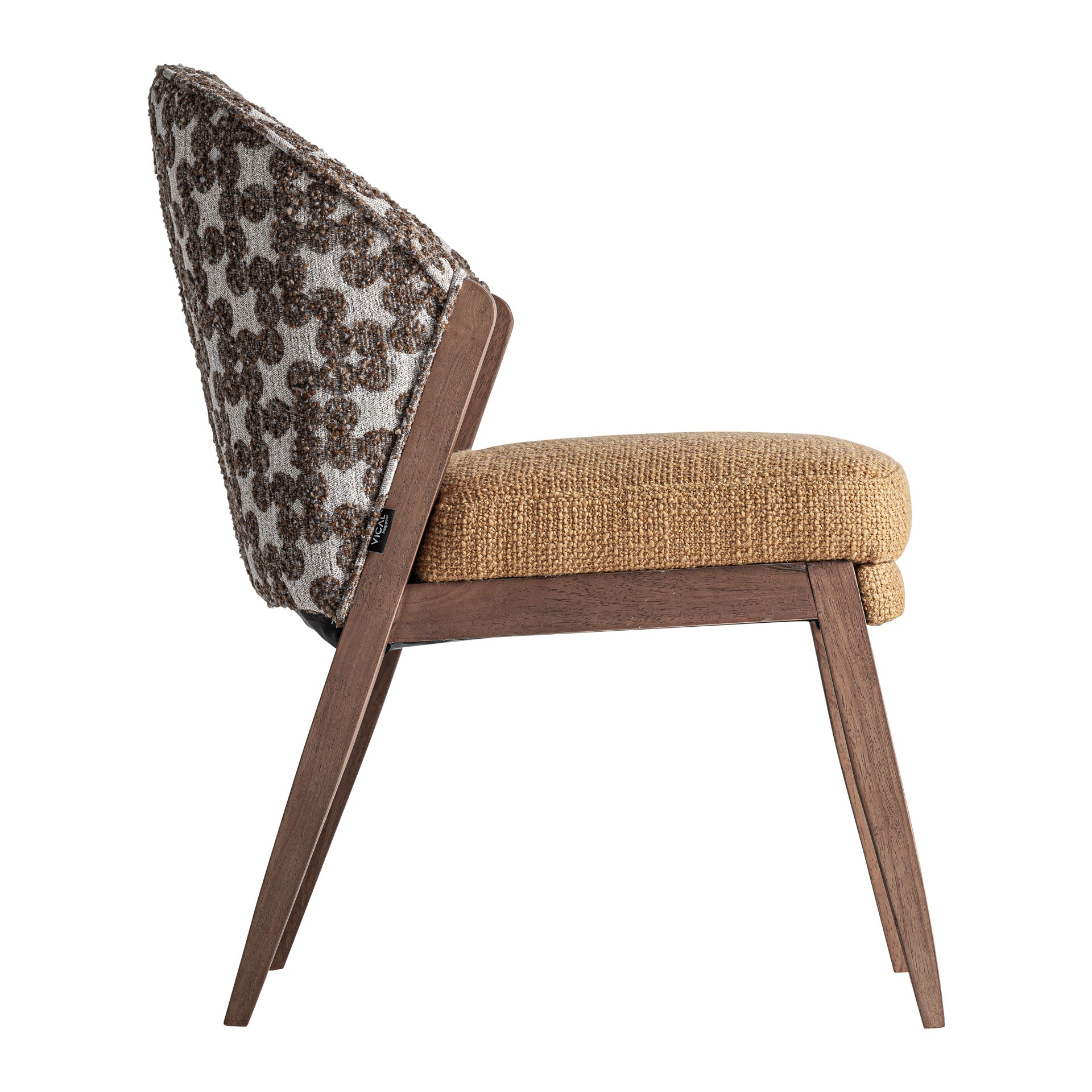 Kalesha Classic Rubber Wood Dining Chair