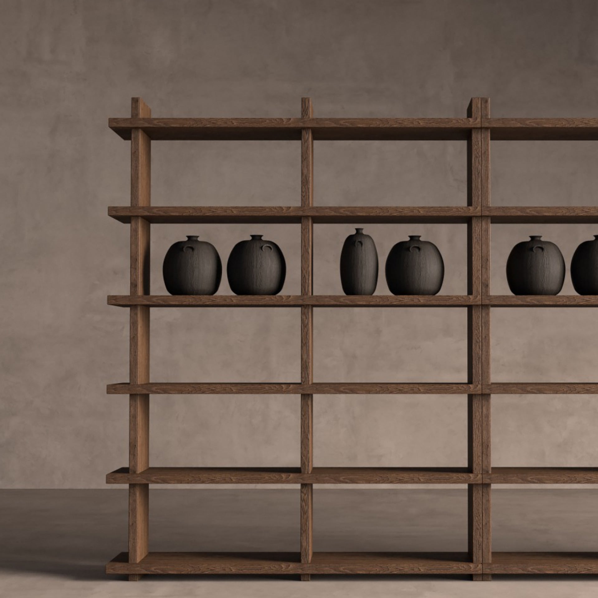 BRUTALIST MODULAR SHELF