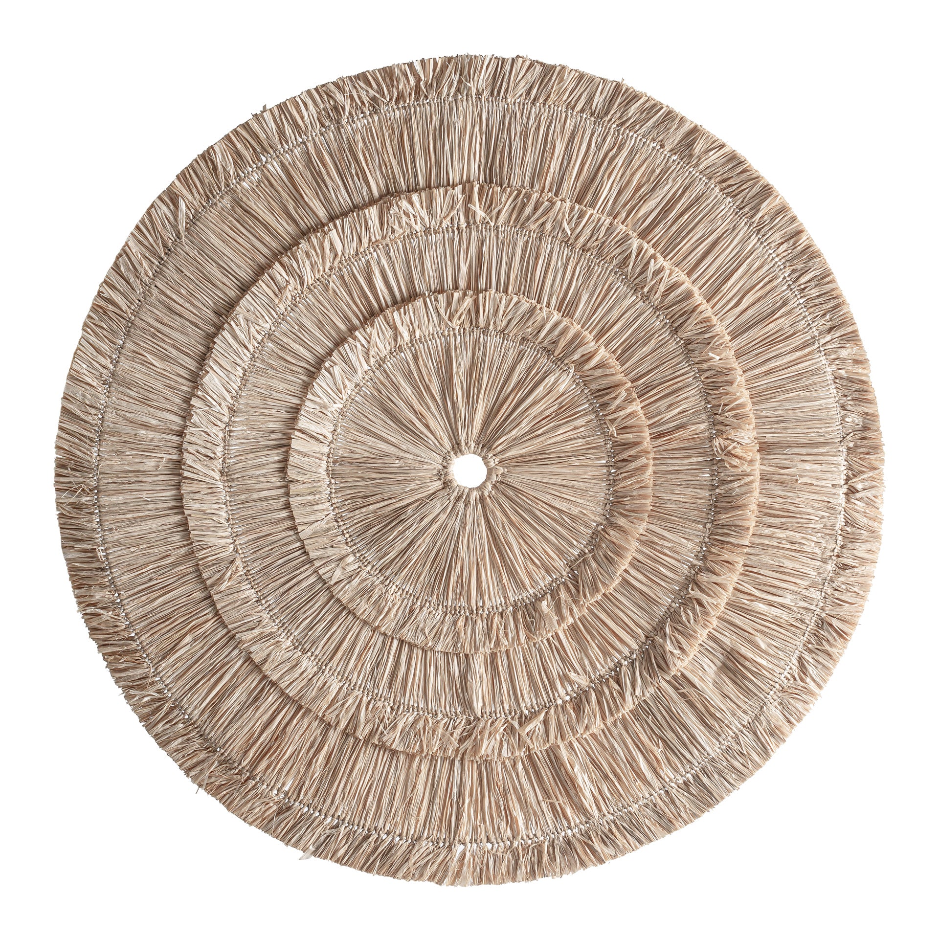 Natural Fiber Wall Art - Boho Brown Woven Decor
