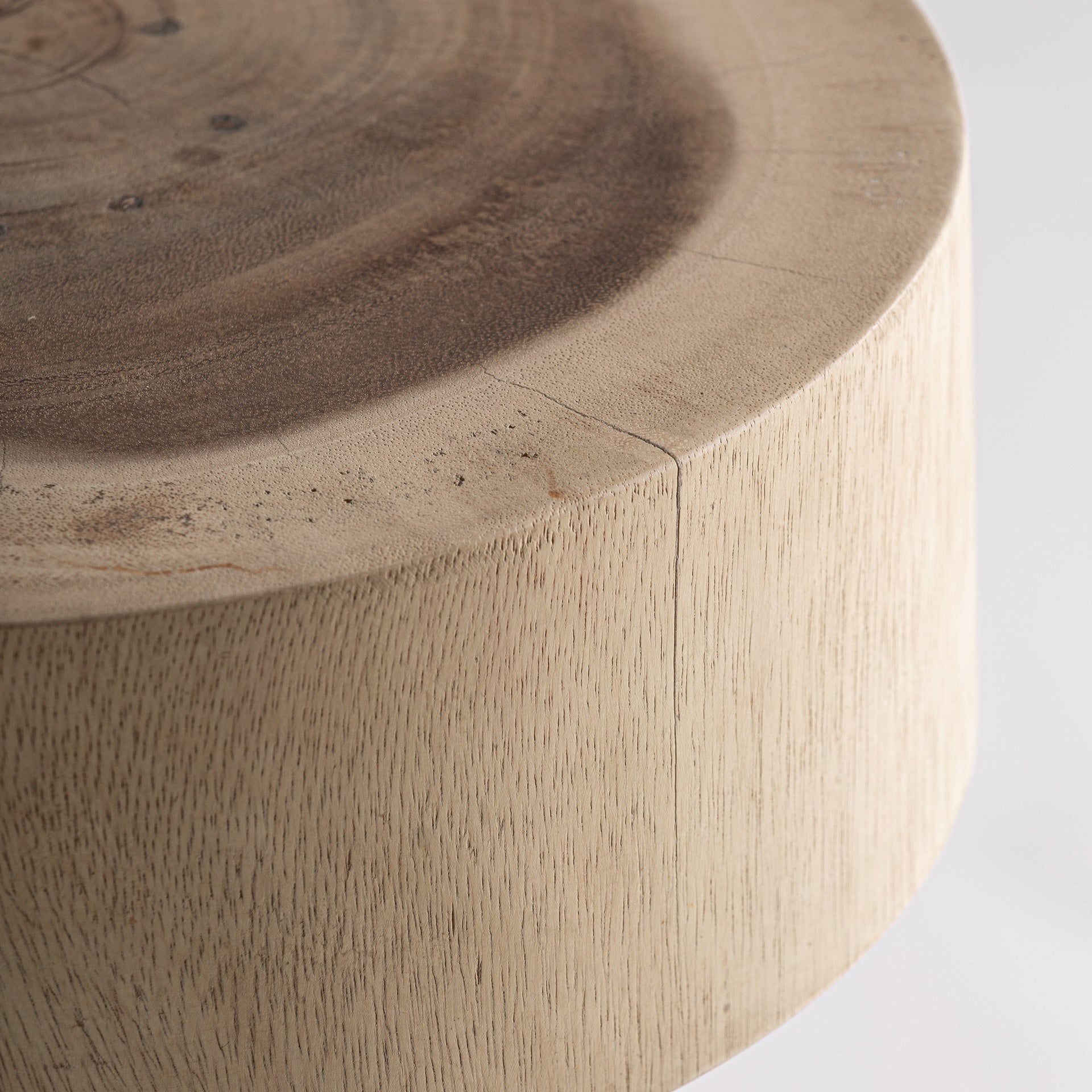 Rot Ethnic Stool in Solid Suar Wood