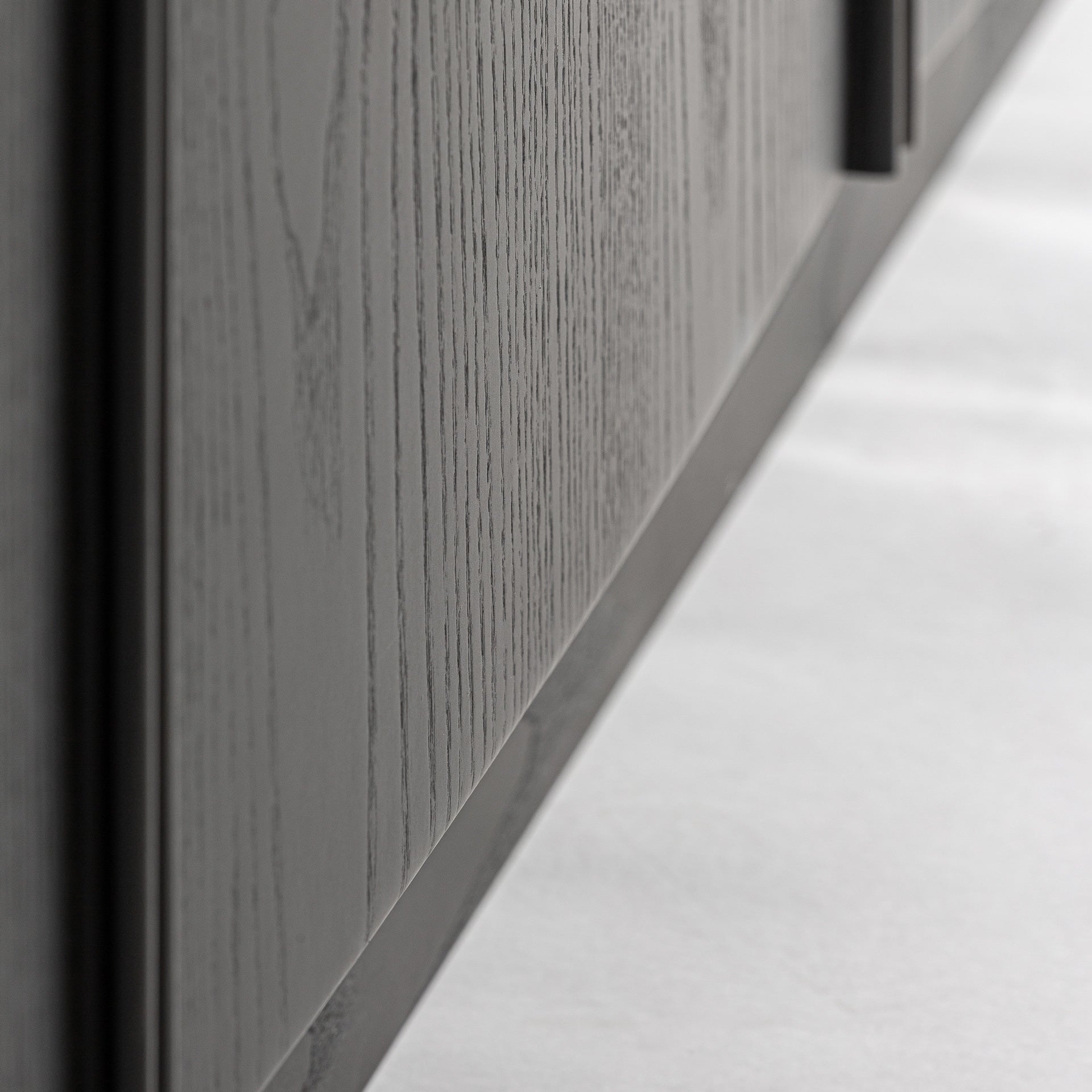 RIGNAC TRAVERTINE & ASH WOOD SIDEBOARD – GREY & BROWN