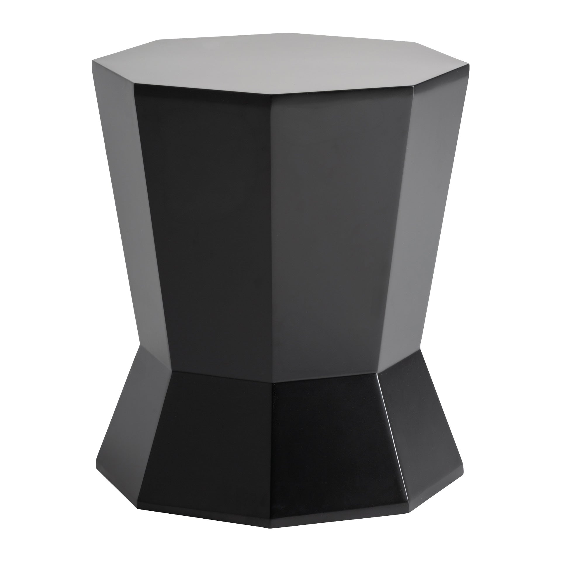 Black MDF Side Table