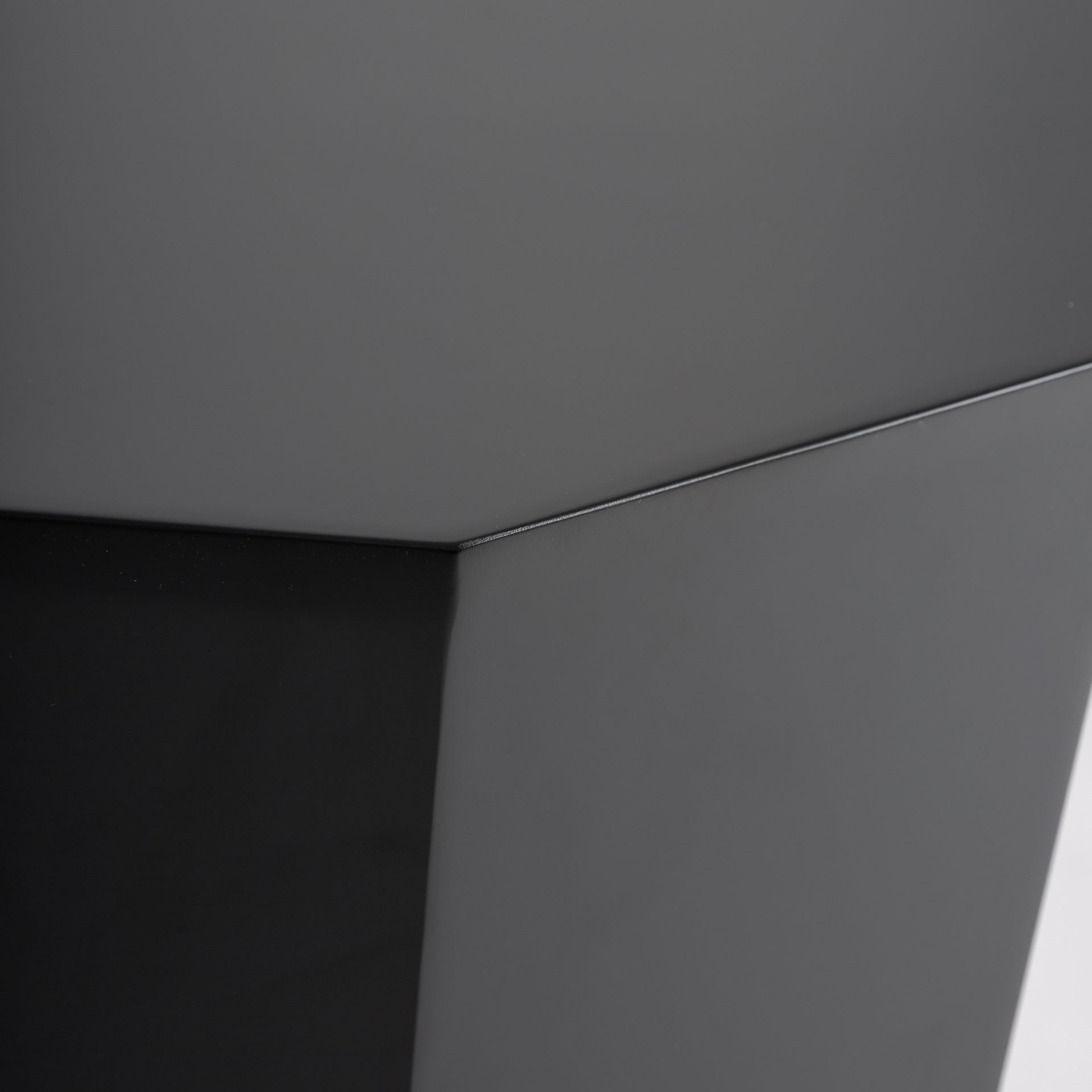 Black MDF Side Table