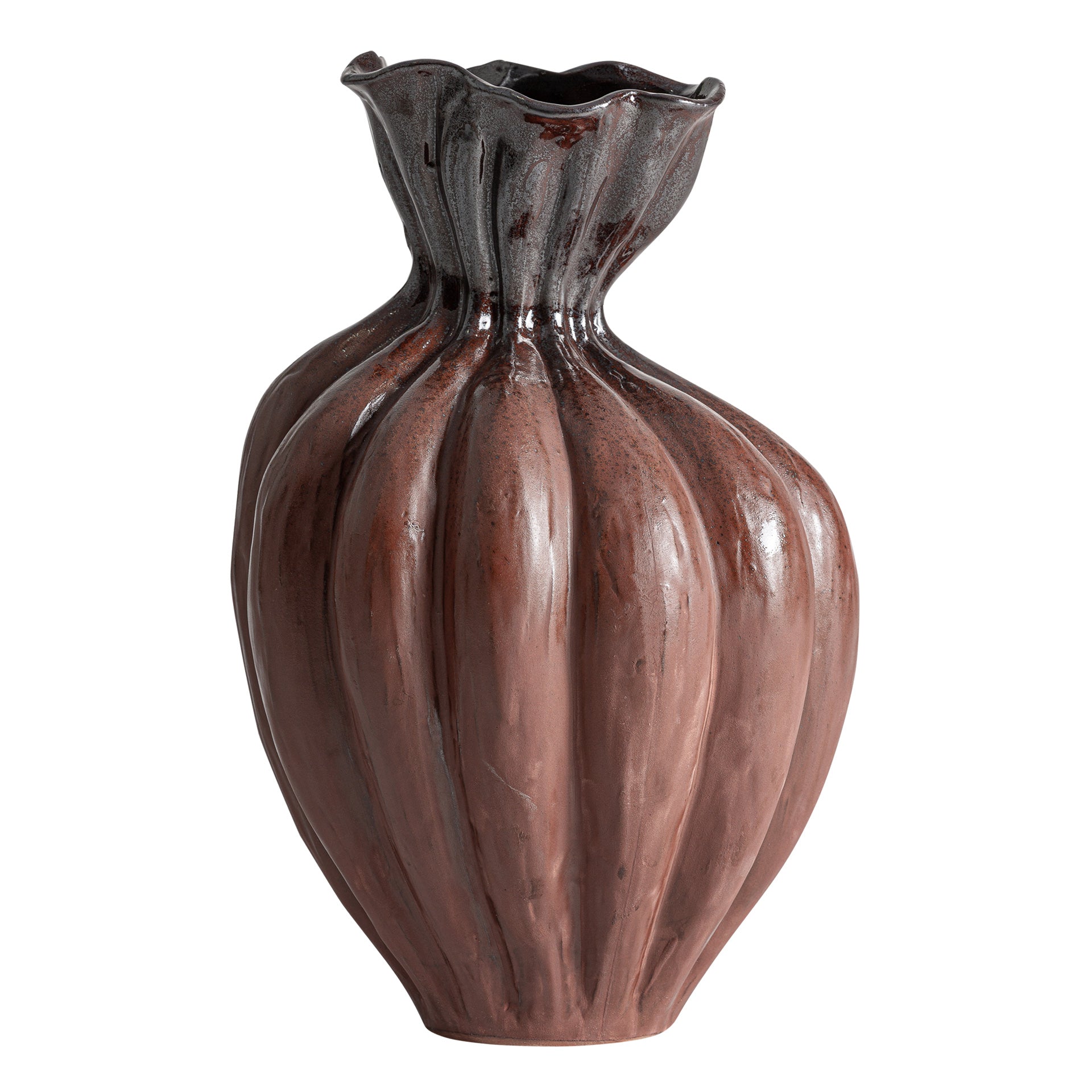 CAREY CERAMIC VASE – CONTEMPORARY TERRACOTTA