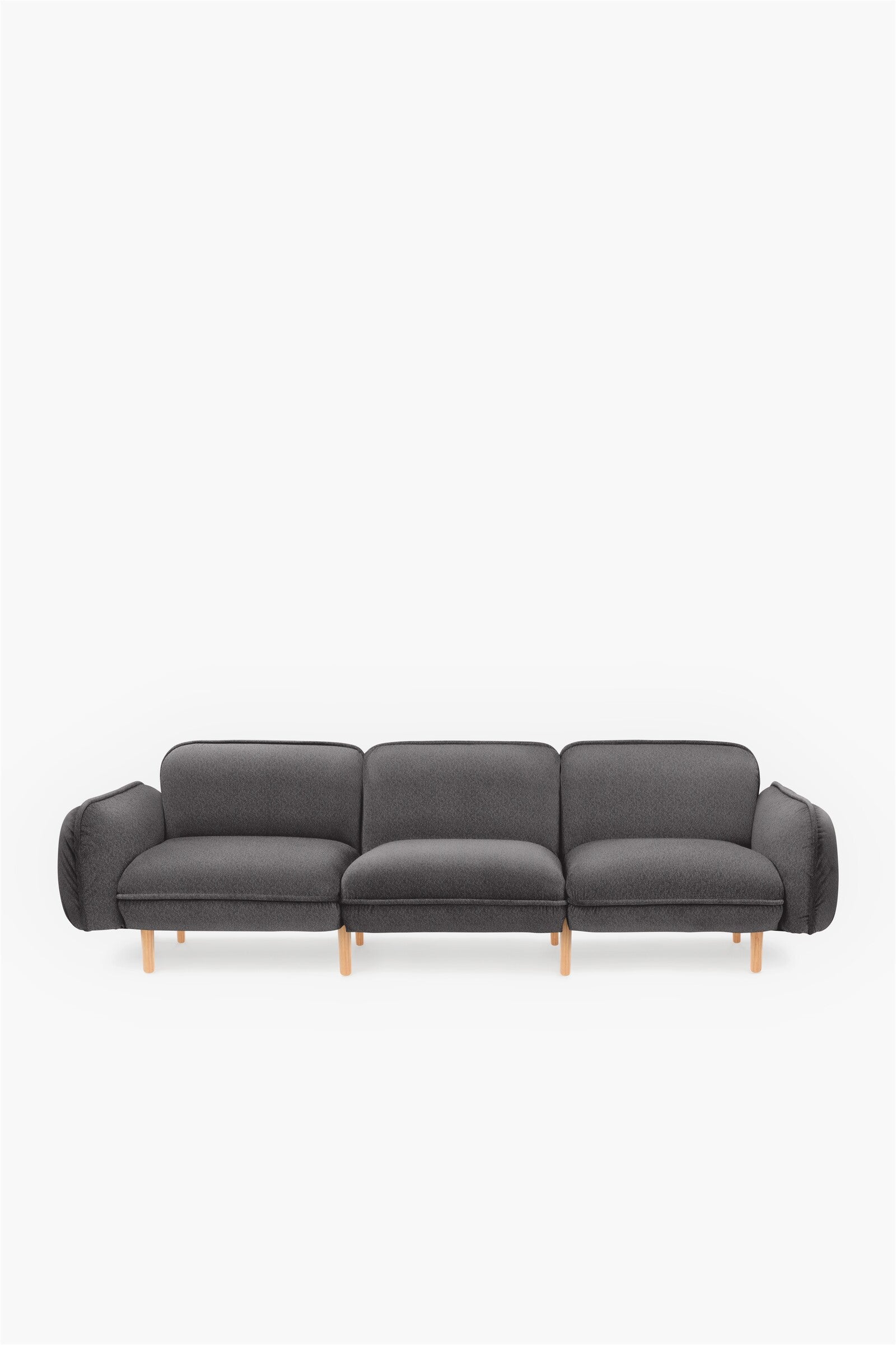 Bean 3 Seater Sofa in Velour