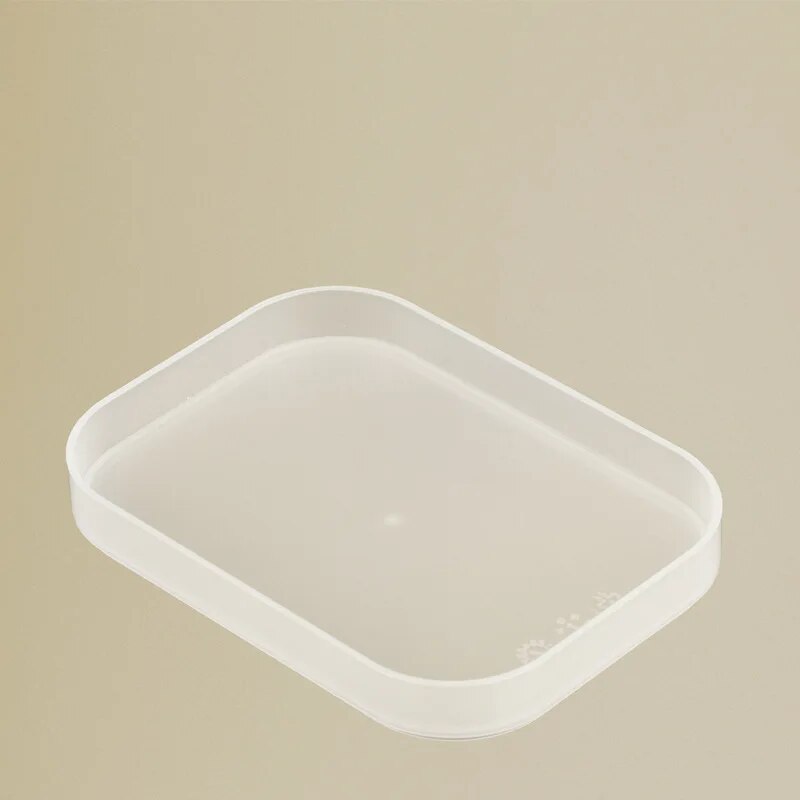 SkandiShop Japan Desk Storage Organizer Box Frosted