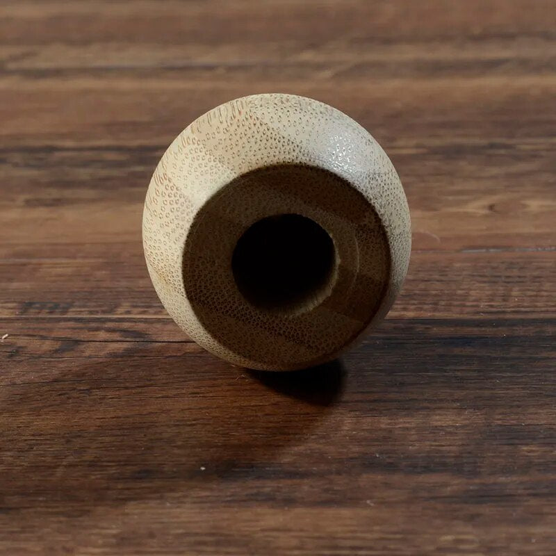 SkandiShop Eco Friendly Bamboo Toothbrush Holder Wooden