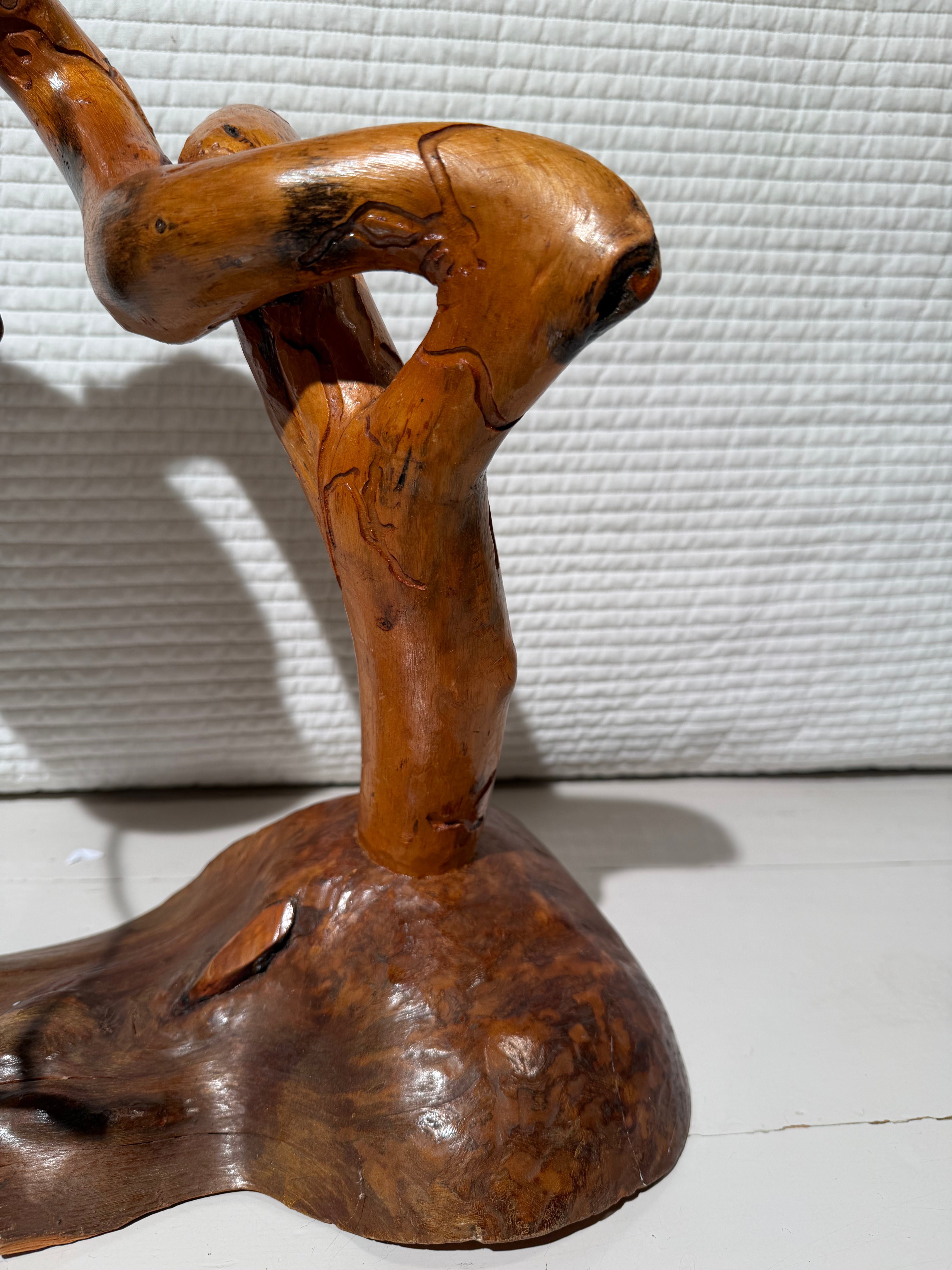 Vintage Handmade Finnish Burk Lamp – 41 cm