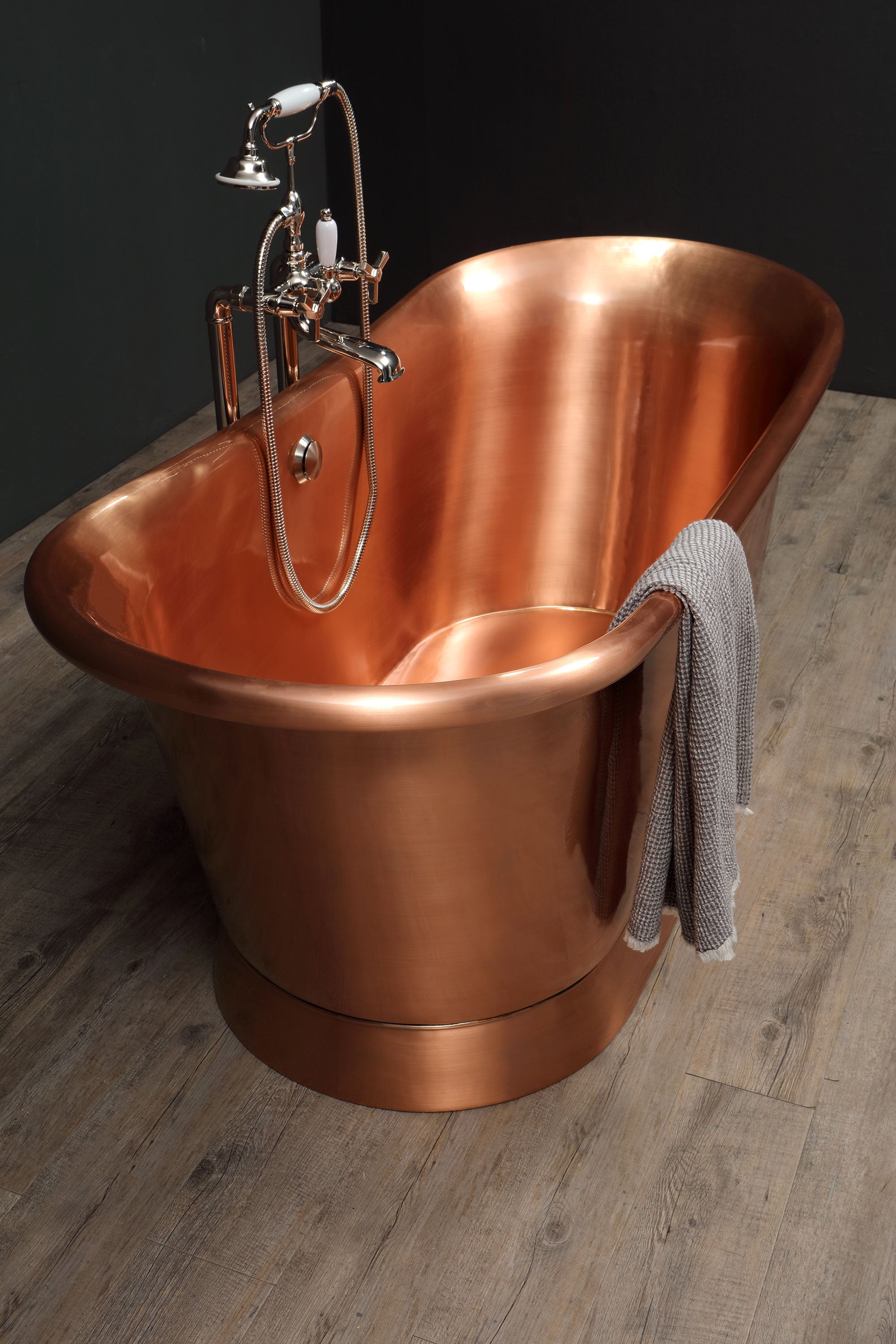 Napoleon Brushed Copper Bathtub
