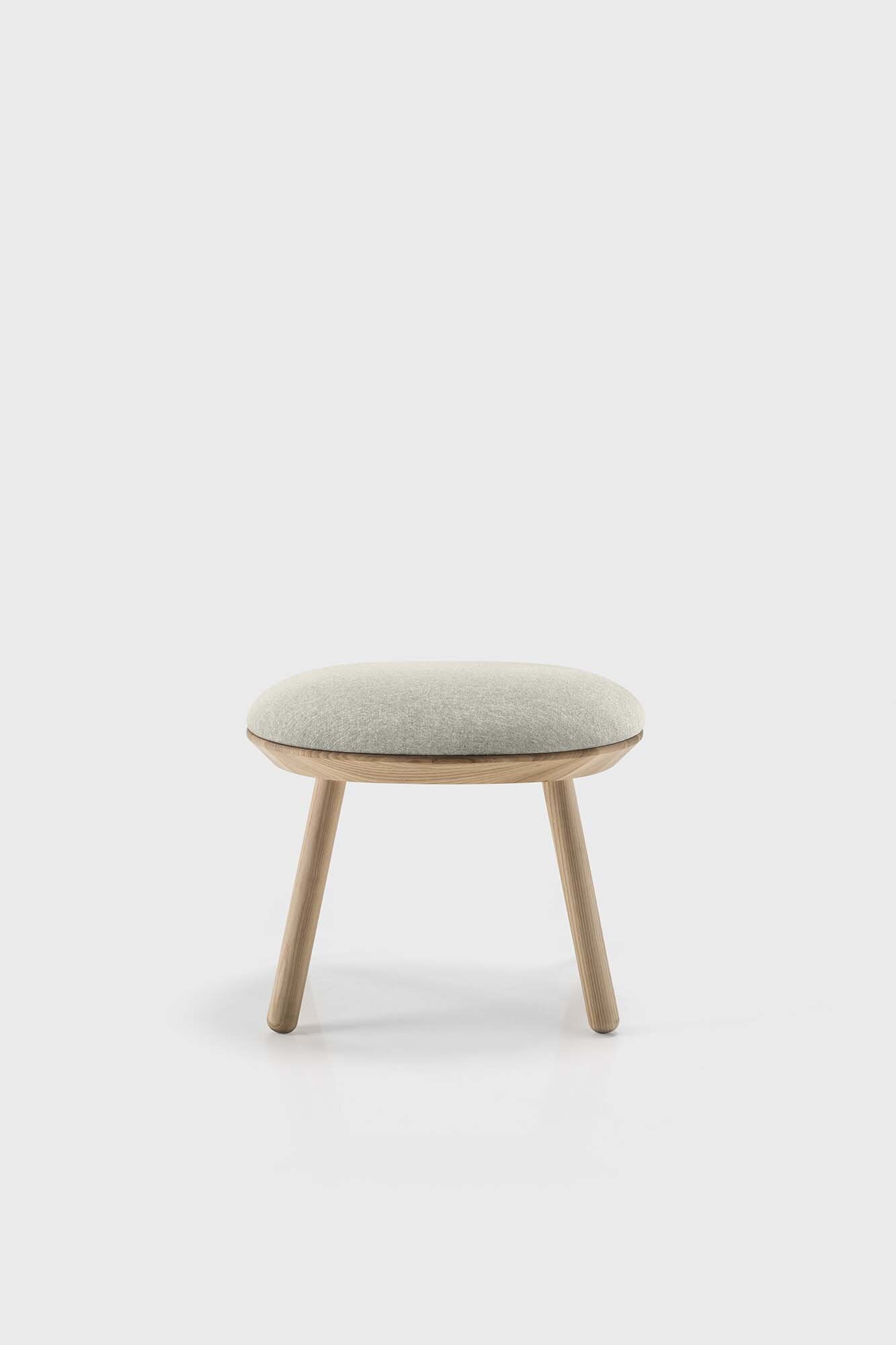 Naïve Ottoman in Natural Ash