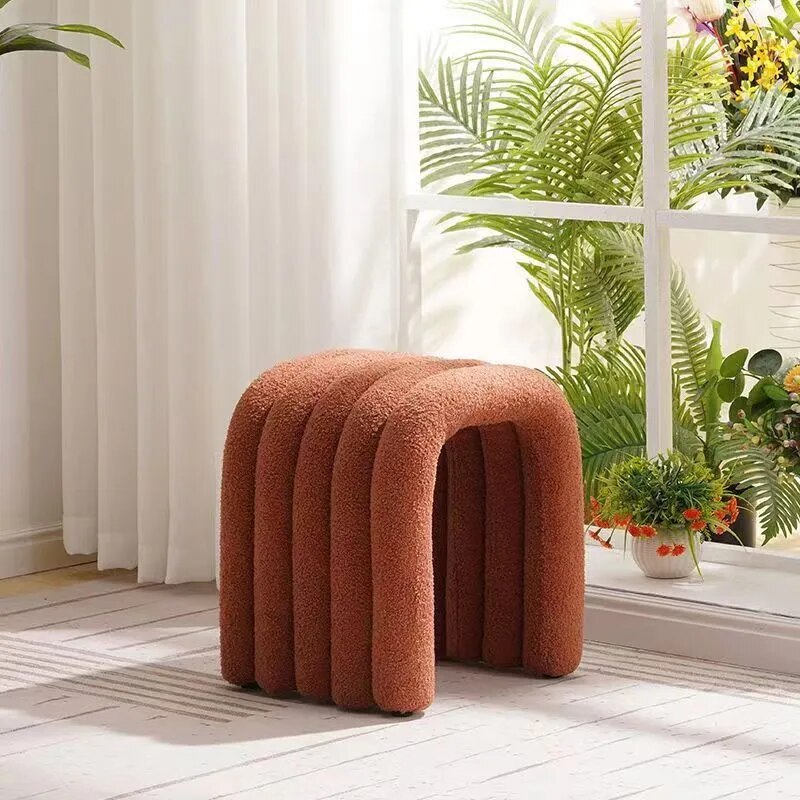 SkandiShop WinterLeg Ottoman
