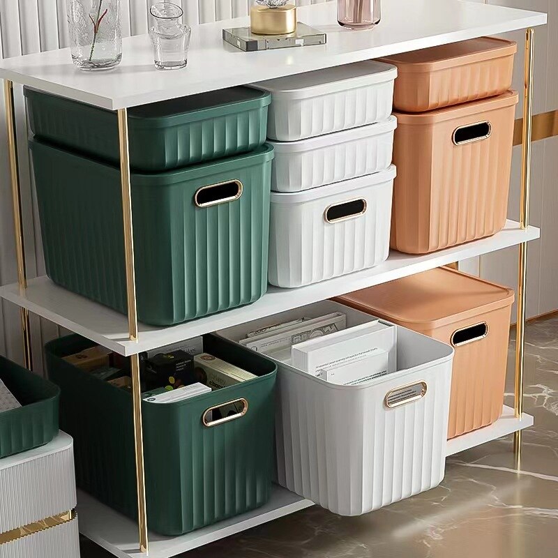 Hakkoi Stackable Storage Boxes with Lid