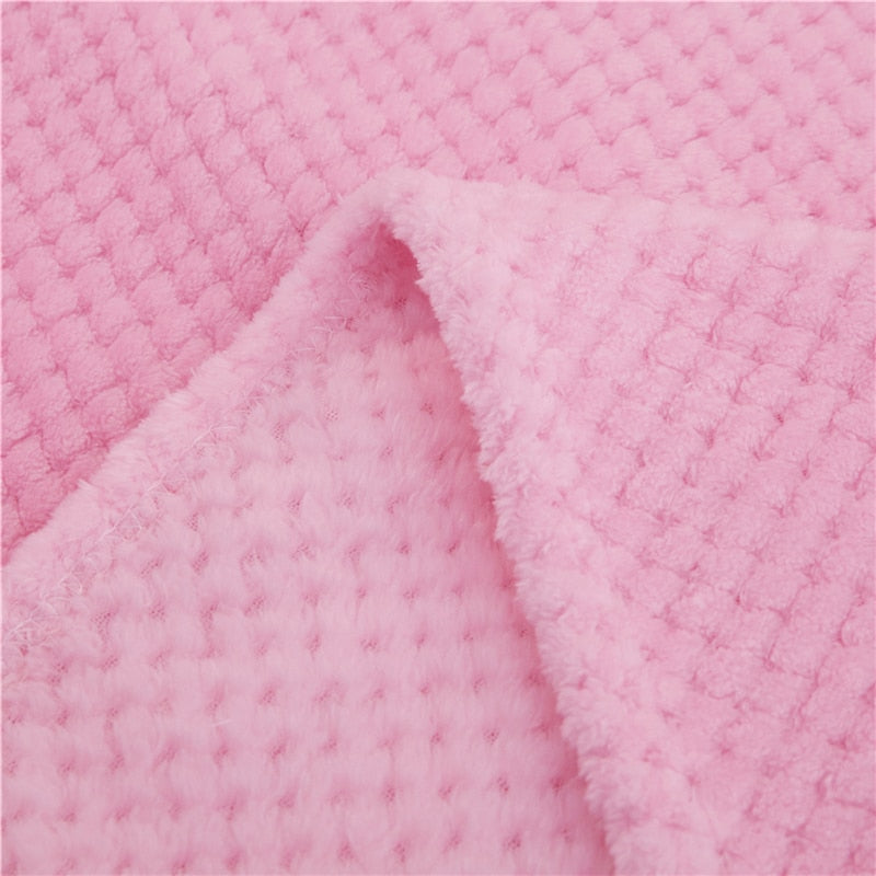 SkandiShop Winter Soft Warm Flannel Blankets For Beds