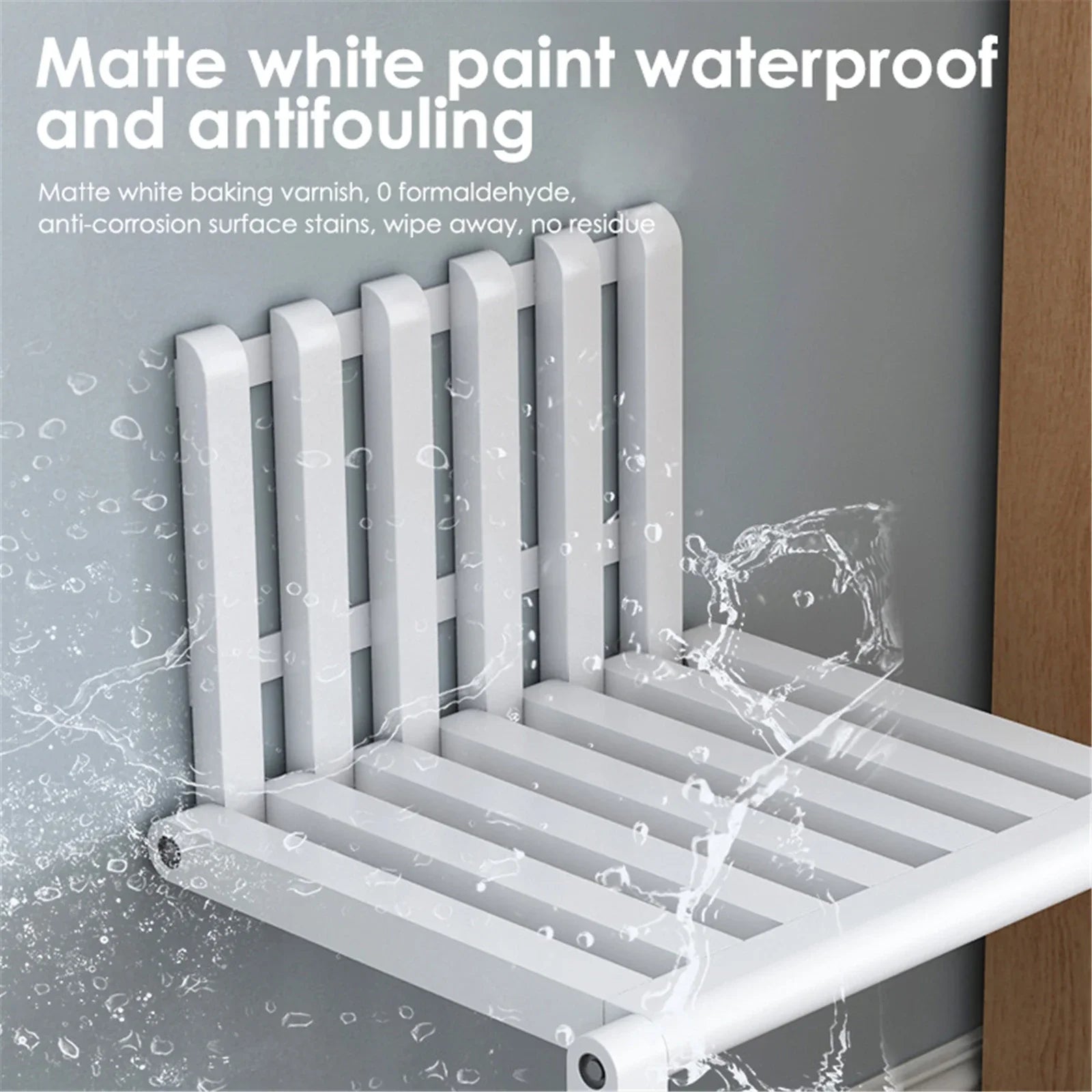 FoldWood Wall-Mounted Chair