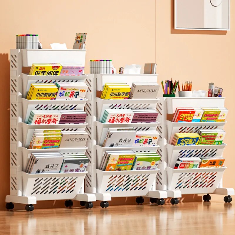 SkandiShop Removable Desk Bookcase