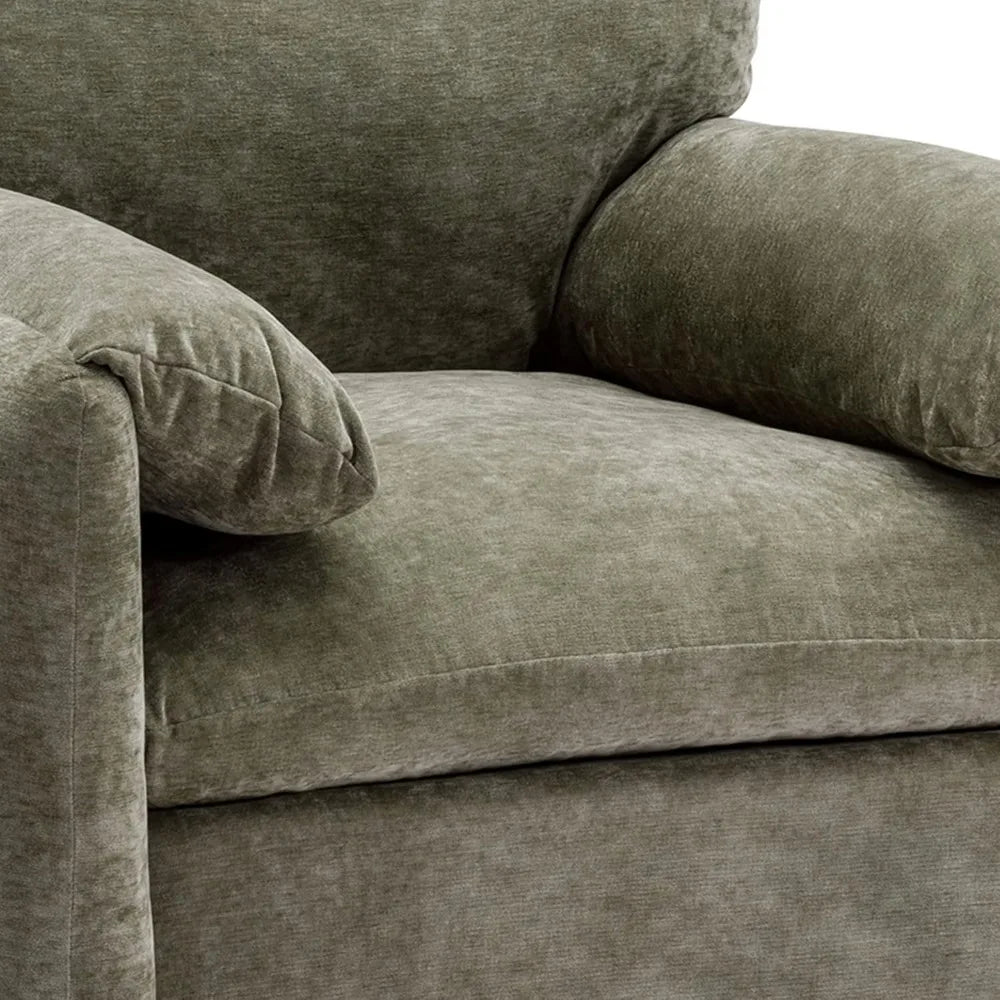 Cozy Chenille Oversized Armchair