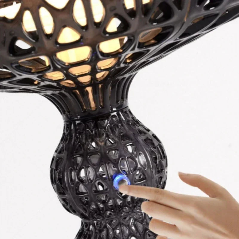 VetroGlow Goblet Floor Lamp – Italian Designer LED Light