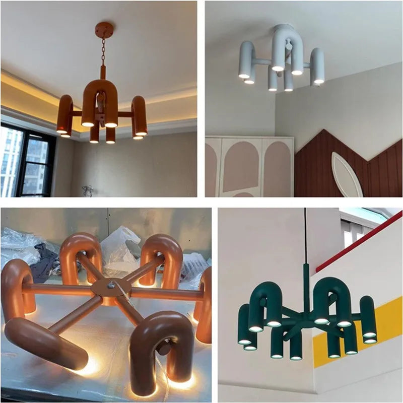 UtopiaGlow Nordic LED Ceiling Chandelier