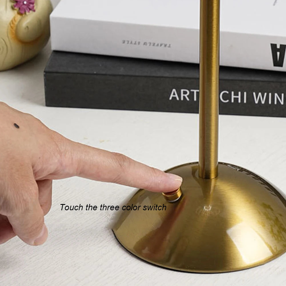 Nordic Pleat USB Bedside Lamp