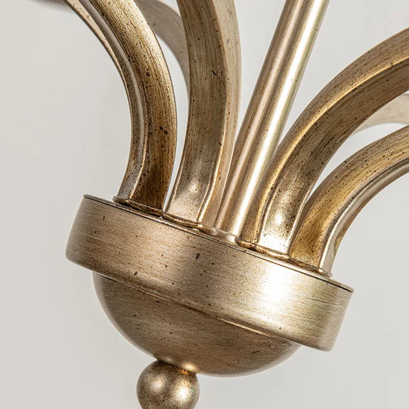 American Style Chandelier Retro Iron Lighting Fixtures