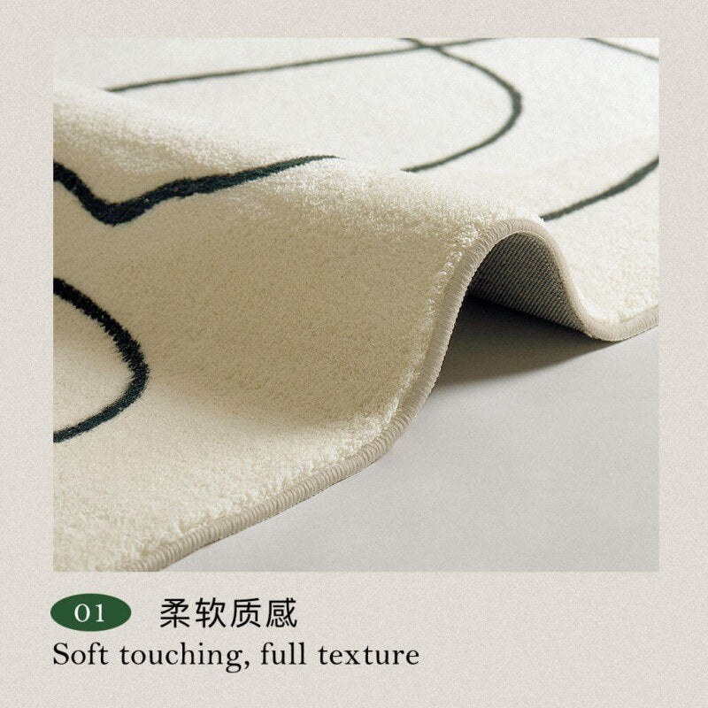 SkandiShip Nordic Style Living Room Decoration Carpet