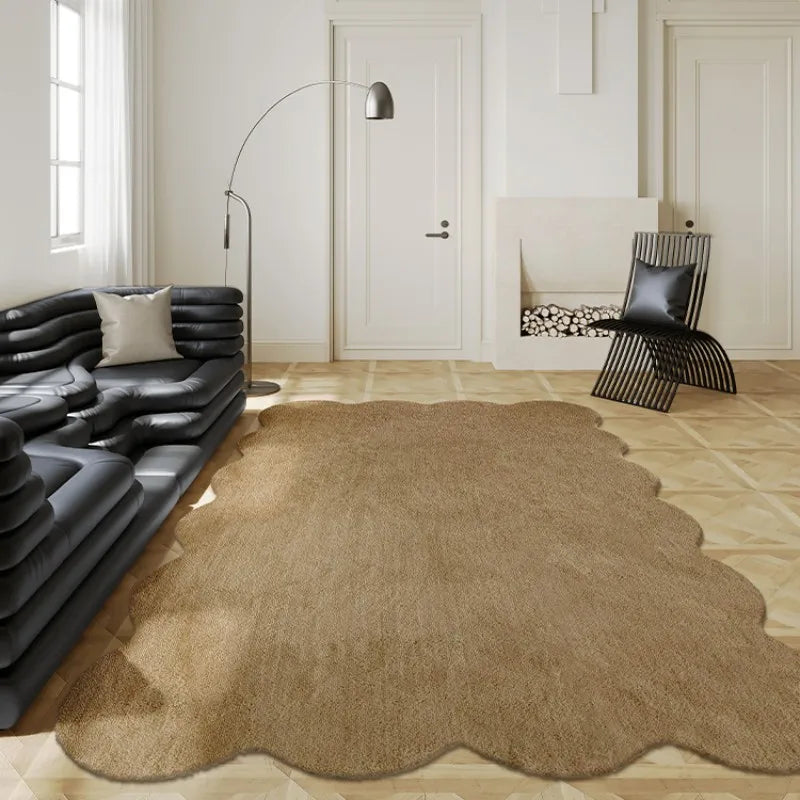 SoftSerenity Irregular Plush Rug