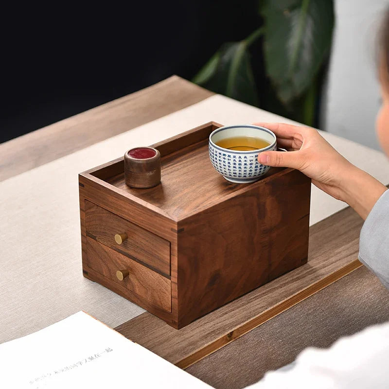 Skandi BlackWalnut Drawer