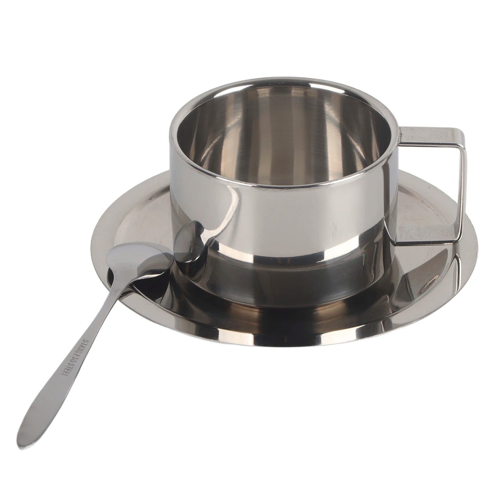 3Pcs/Set 304 Stainless Steel Coffee Cup