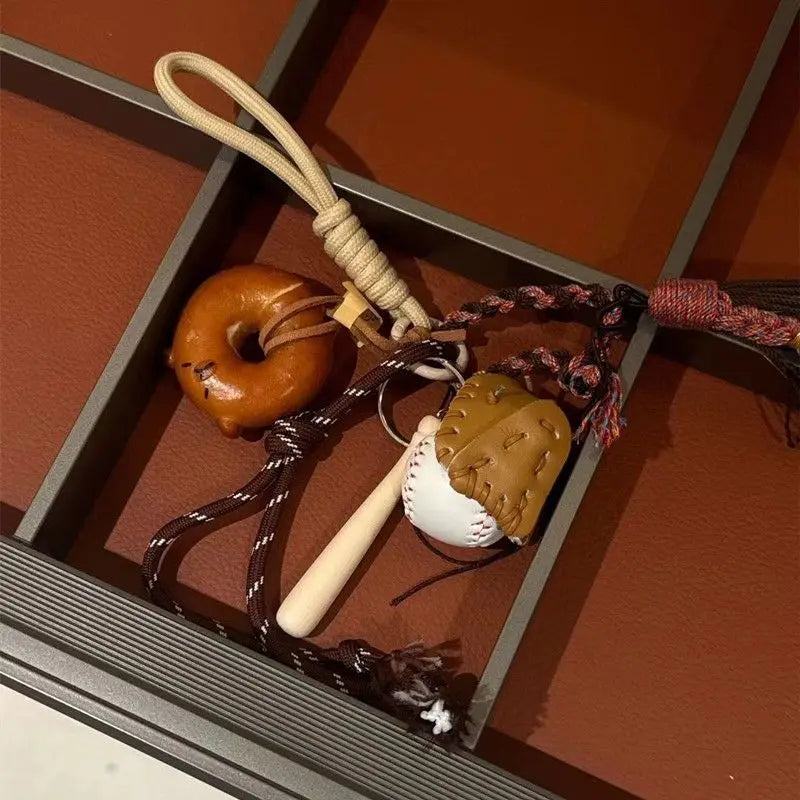 Sweet Sporty Charm Keychain