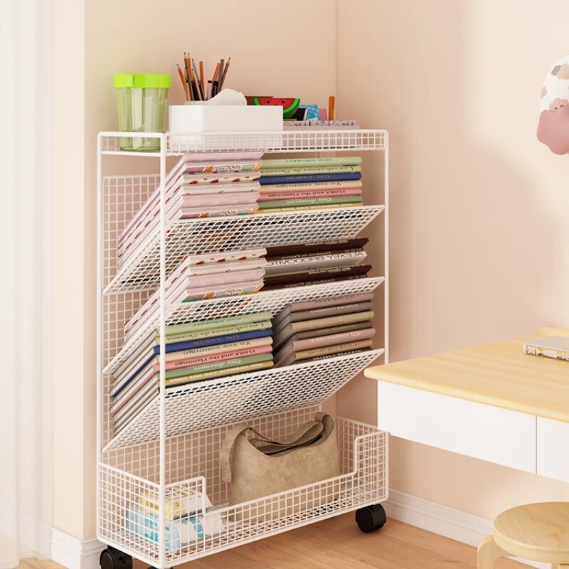 SkandiShop Simple Small Bookshelf