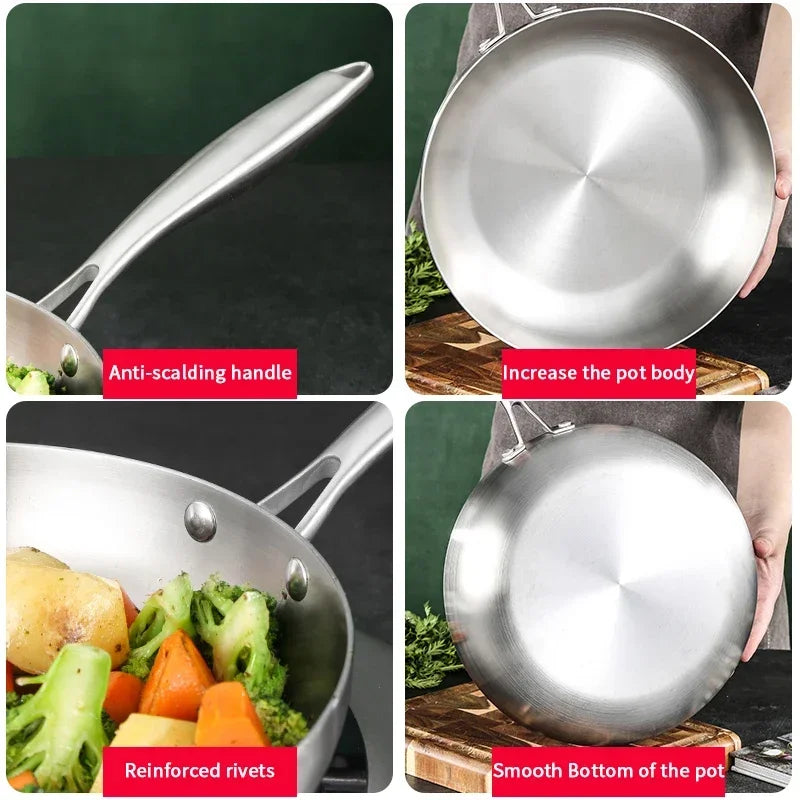SearPro 304 Stainless Steel Nonstick Frying Pan