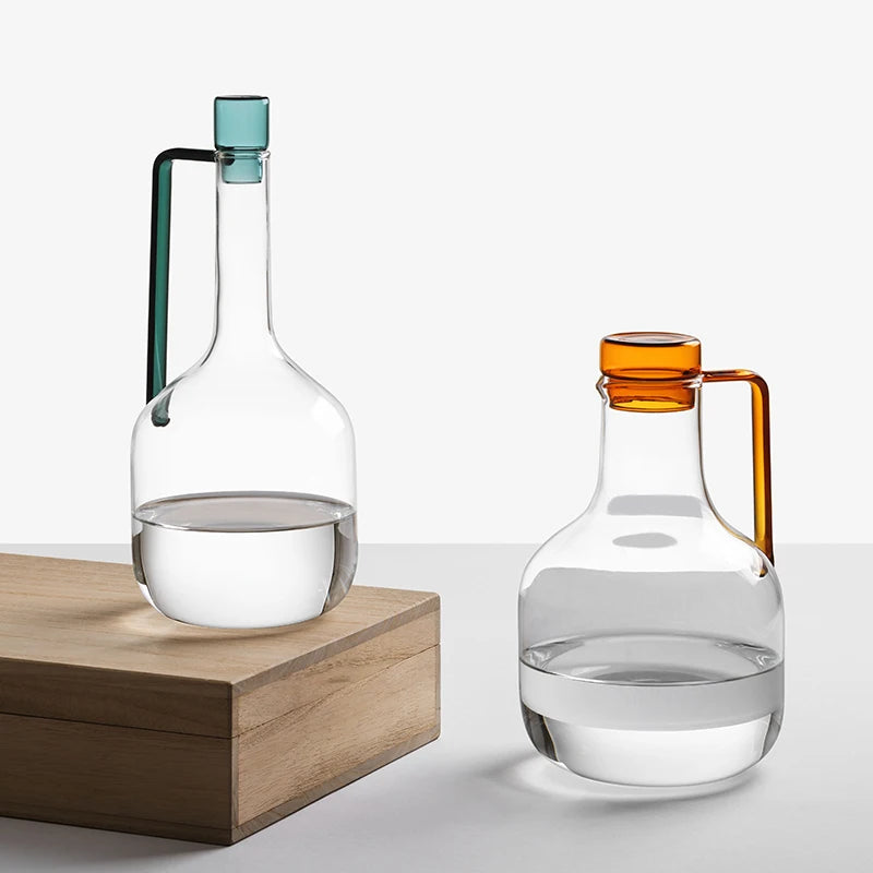 Aurora Nordic Glass Beverage Set