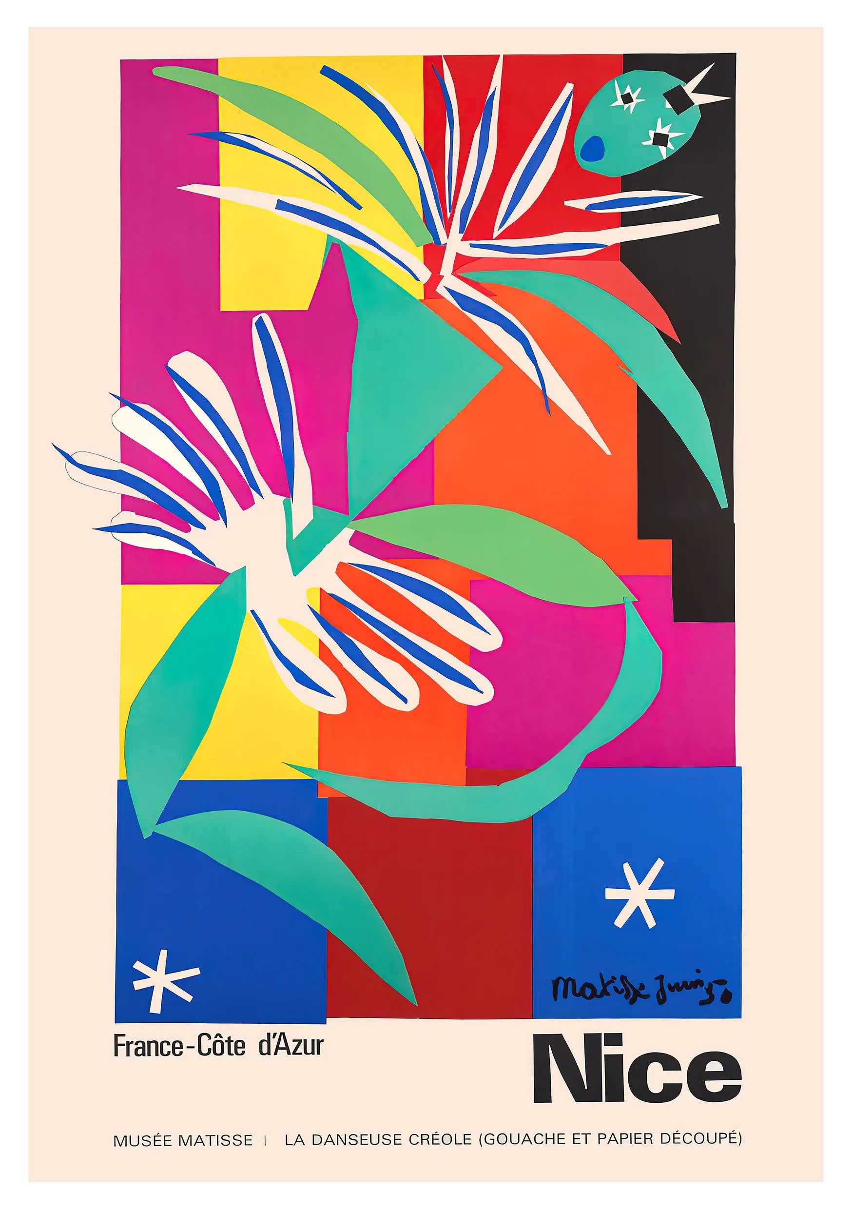 Henri Matisse Vintage Artwork Poster - Nordic Wall Art Print