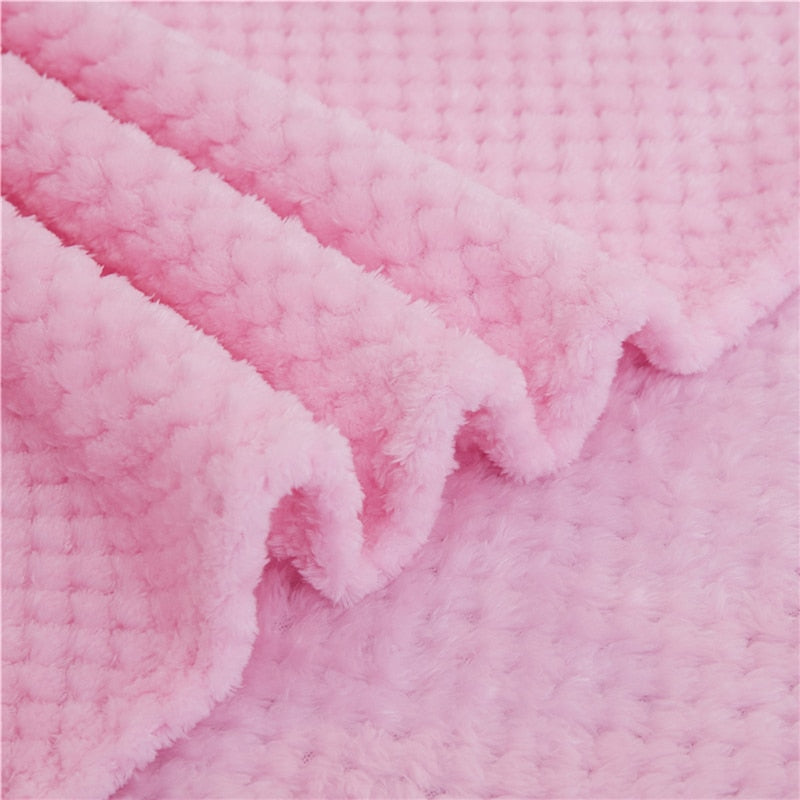 SkandiShop Winter Soft Warm Flannel Blankets For Beds