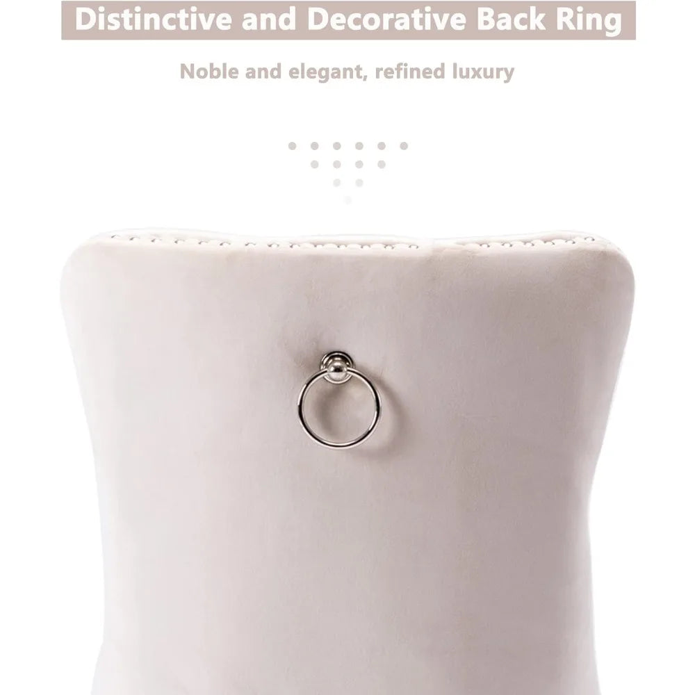 Tufted Dining Chairs Set of 6