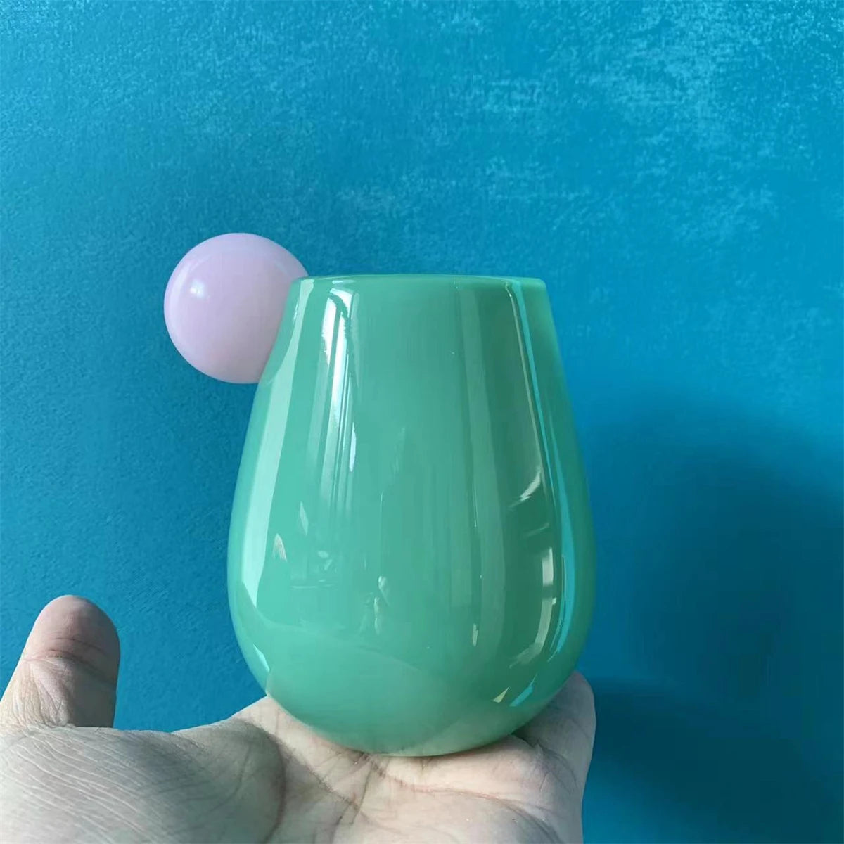 EuroCandy Fat Belly Glass Cup