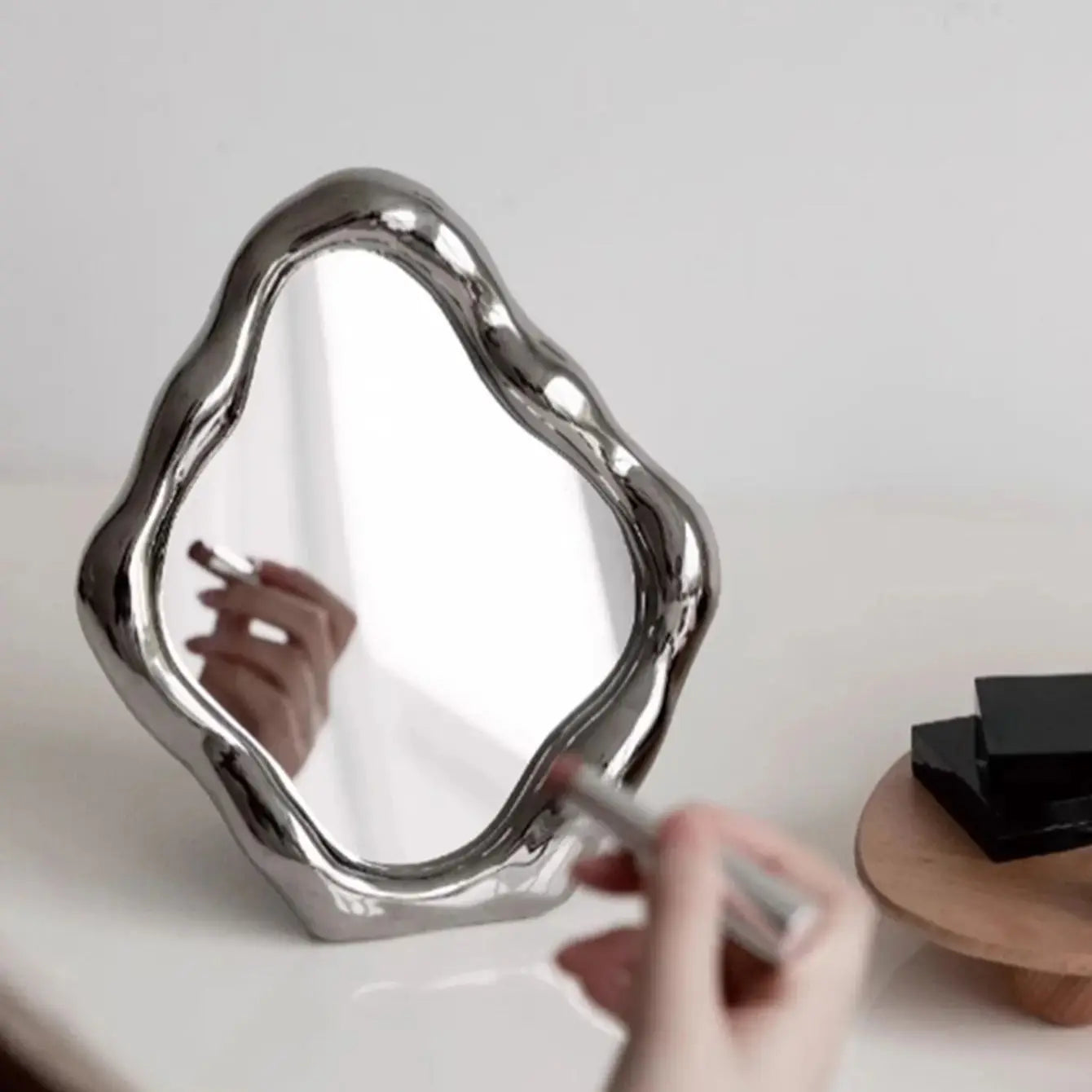 Vintage French Provincial Vanity Mirror