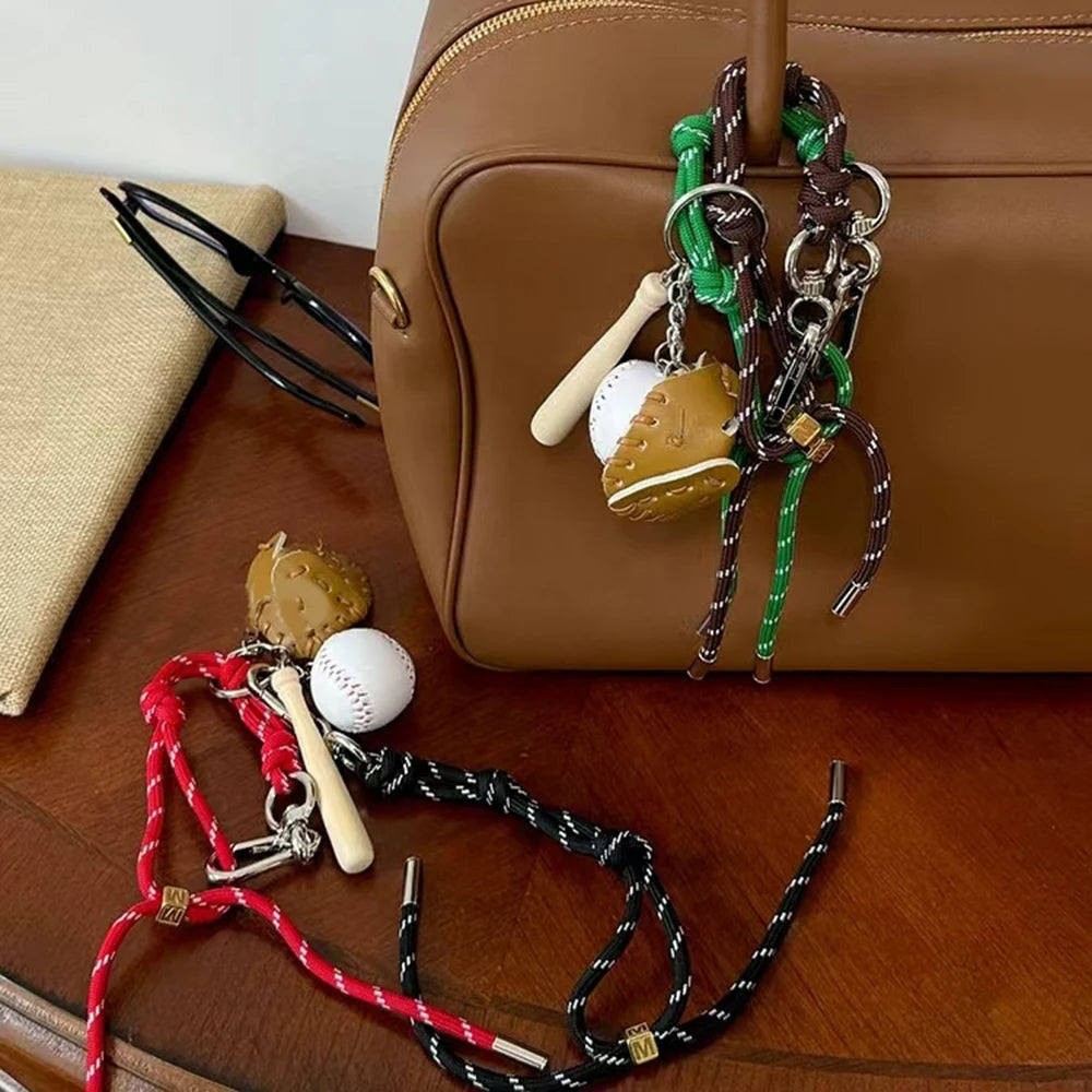 Original Badminton Decor Key Chain