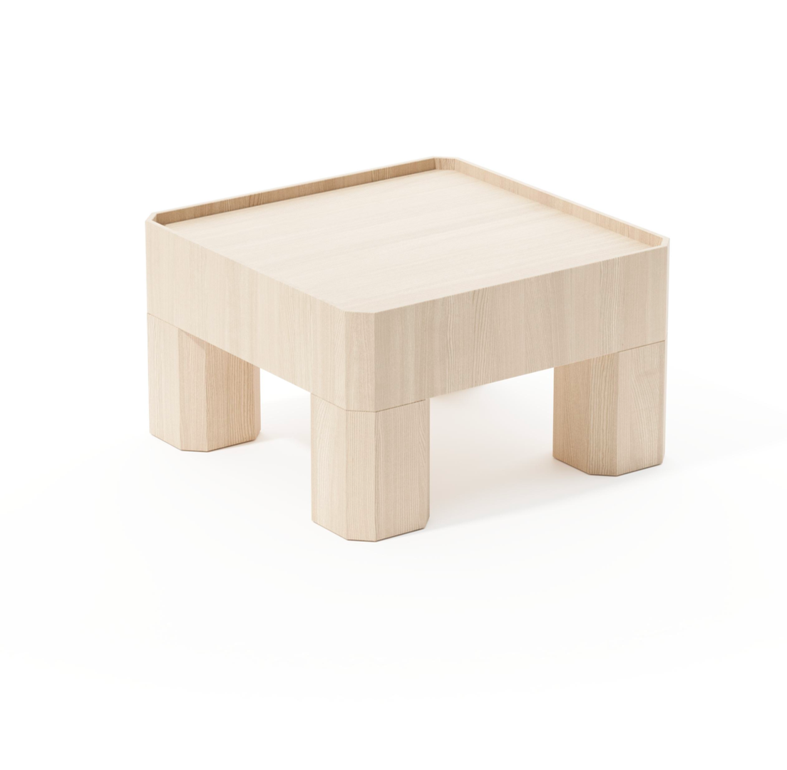 BLOCK Coffee Table 60x60 | Modern Design | SkandiShop – SkandiShop