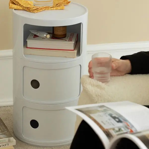 Nordic Stackable Bedside Storage Table