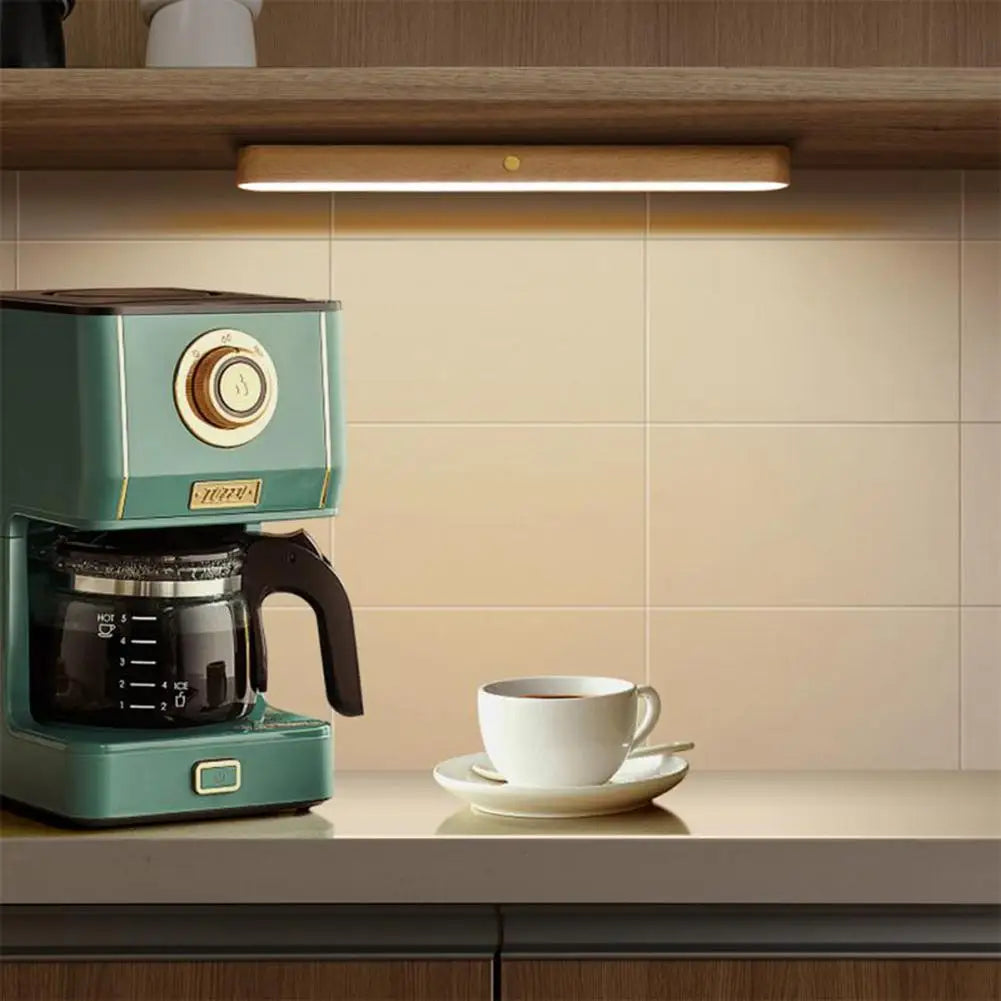 LuminaWood LED Mirror Front Night Light