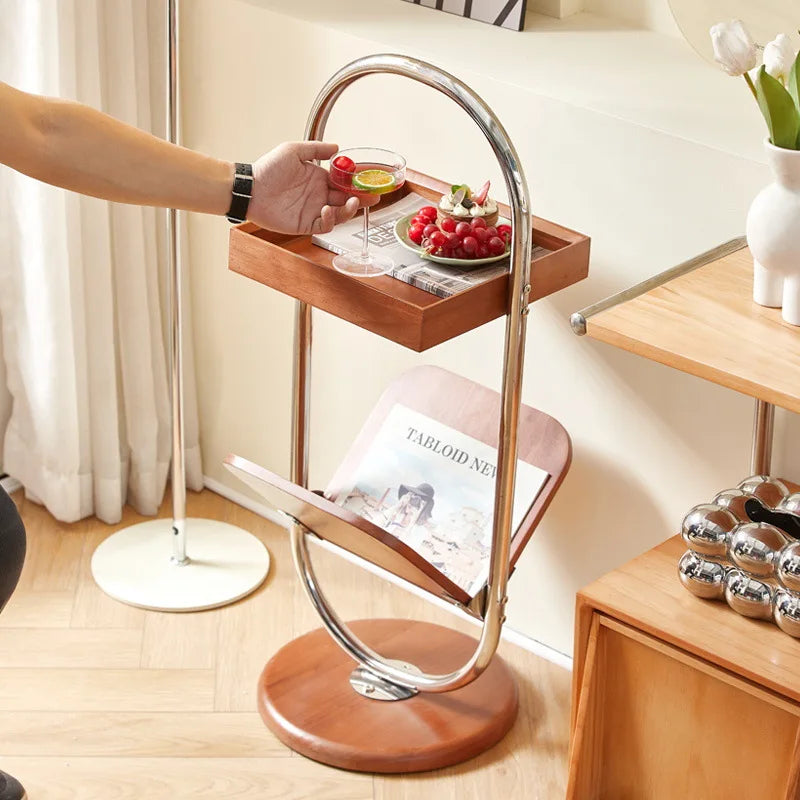 Acrylicwood Net Red Coffee Cart