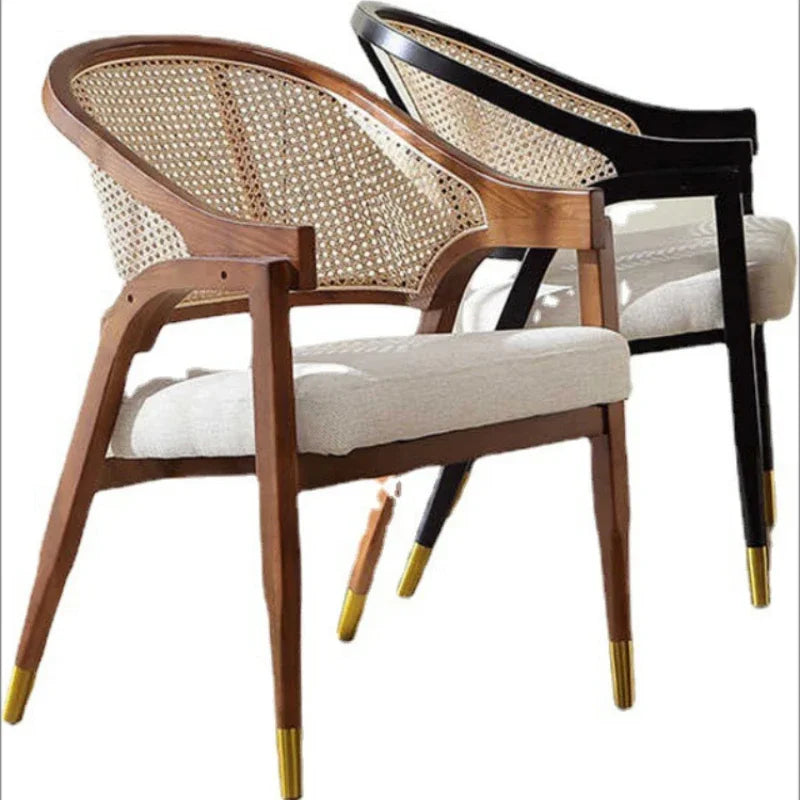 Skandi Stubb Chair Rattan