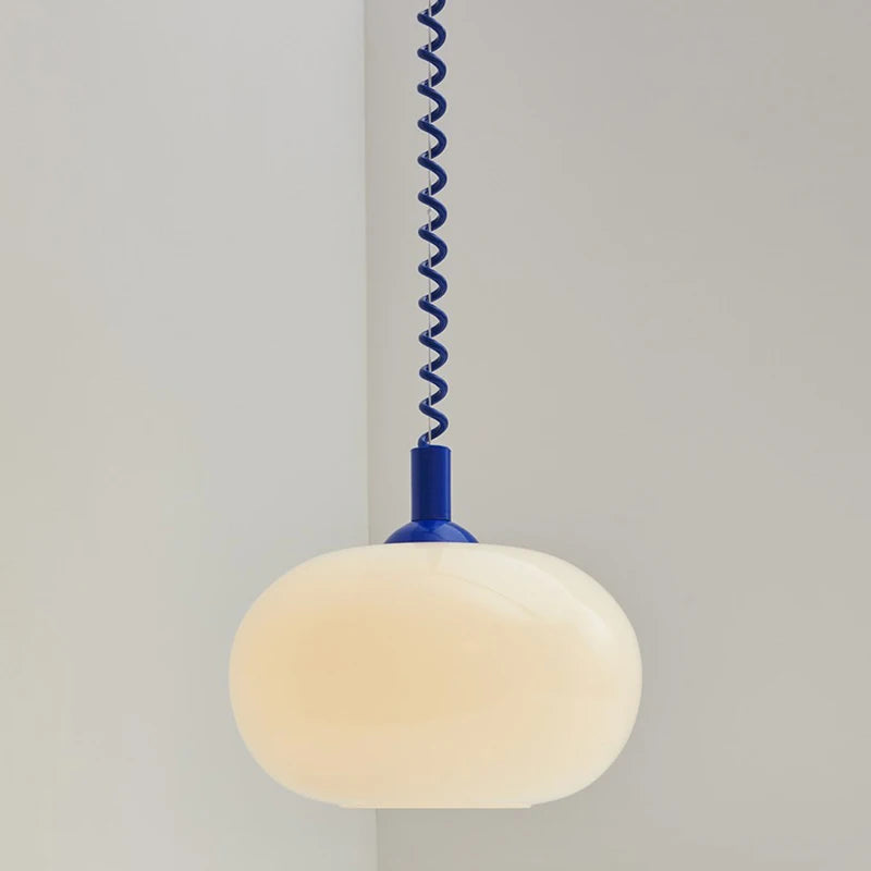 Nordic Bauhaus Glass Pendant Chandelier