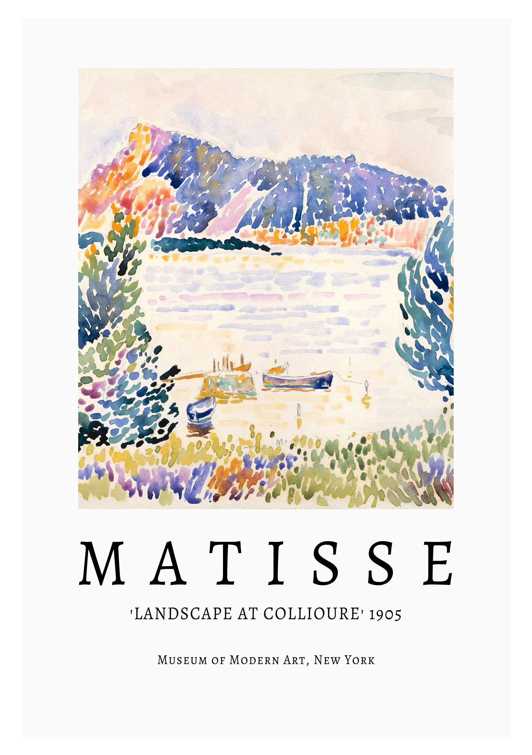 Henri Matisse Vintage Artwork Poster - Nordic Wall Art Print
