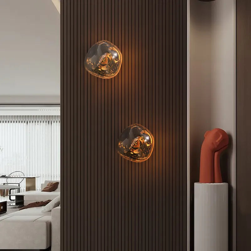 SkandiShop Interior Led Lava Wall Lamp