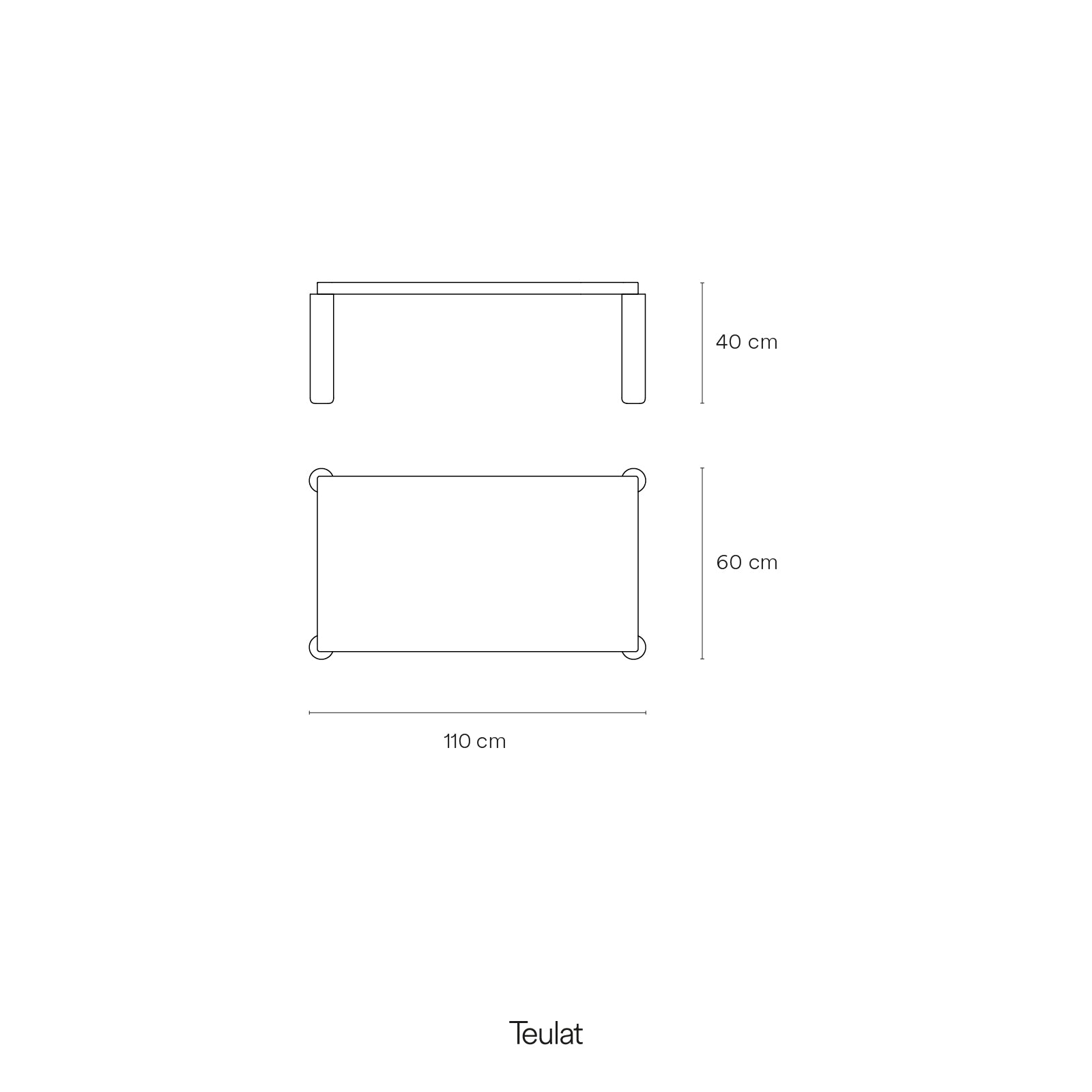 Coffee Table Atlas 110Cm Light Natural