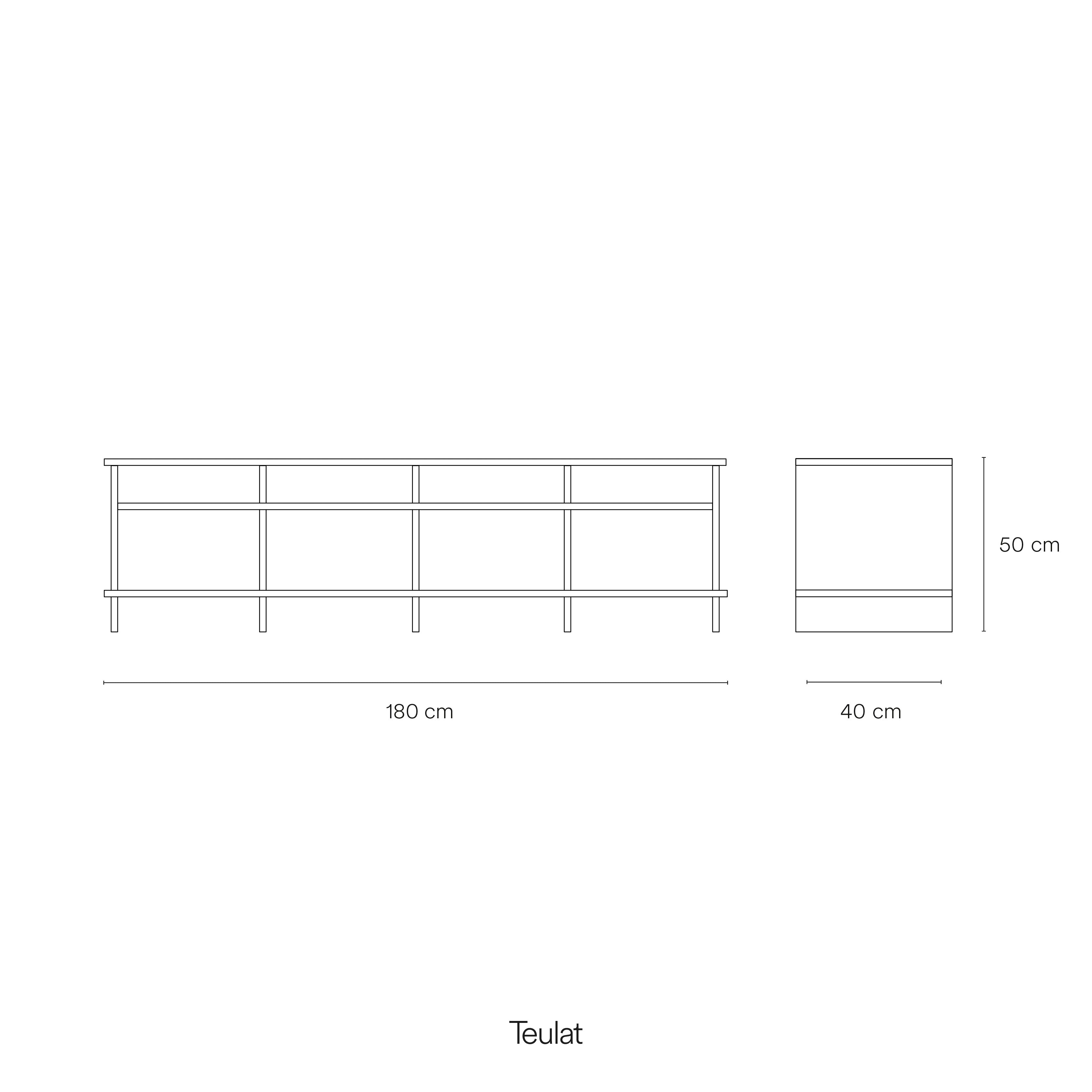 Tv Cabinet Inari 180Cm Oak