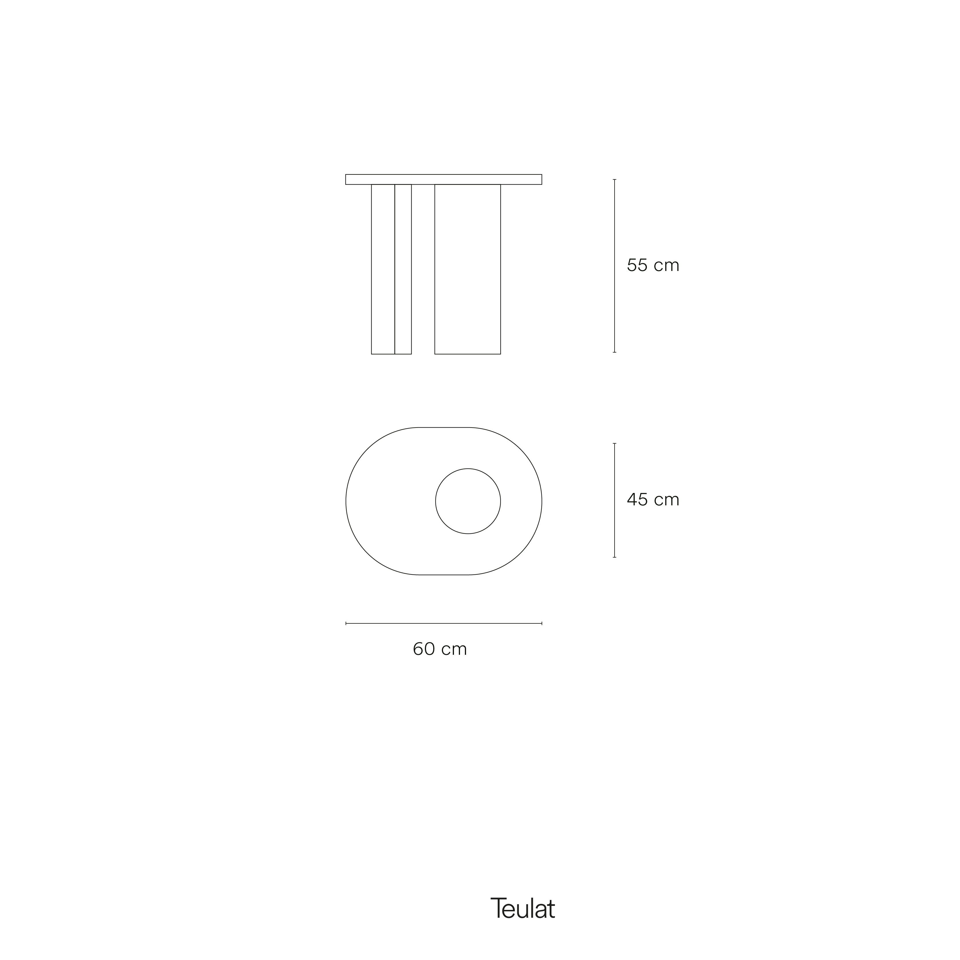 End Table Nori Black