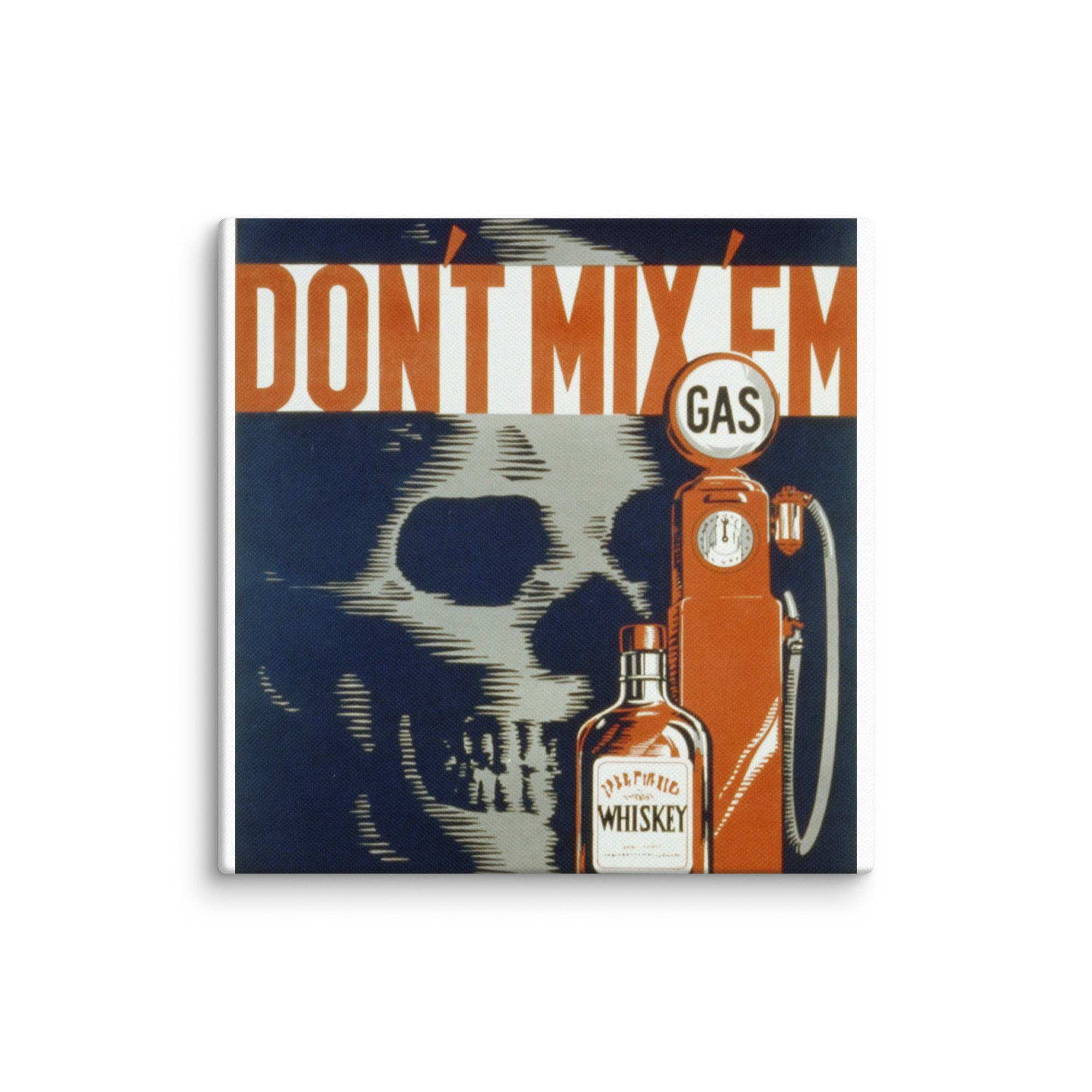 Dont mix them - old propaganda poster